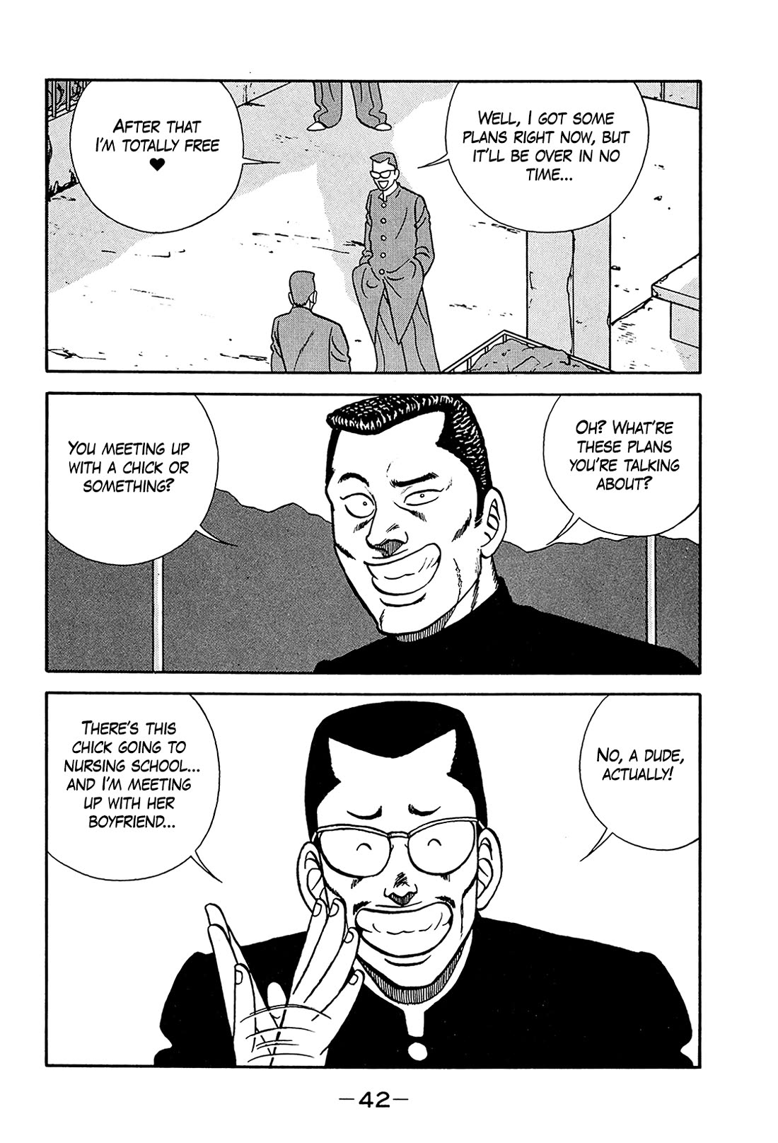 Be-Bop-Highschool Chapter 196 page 10 - Chapter 196: The Paramour Boss' Emergency Evacuation