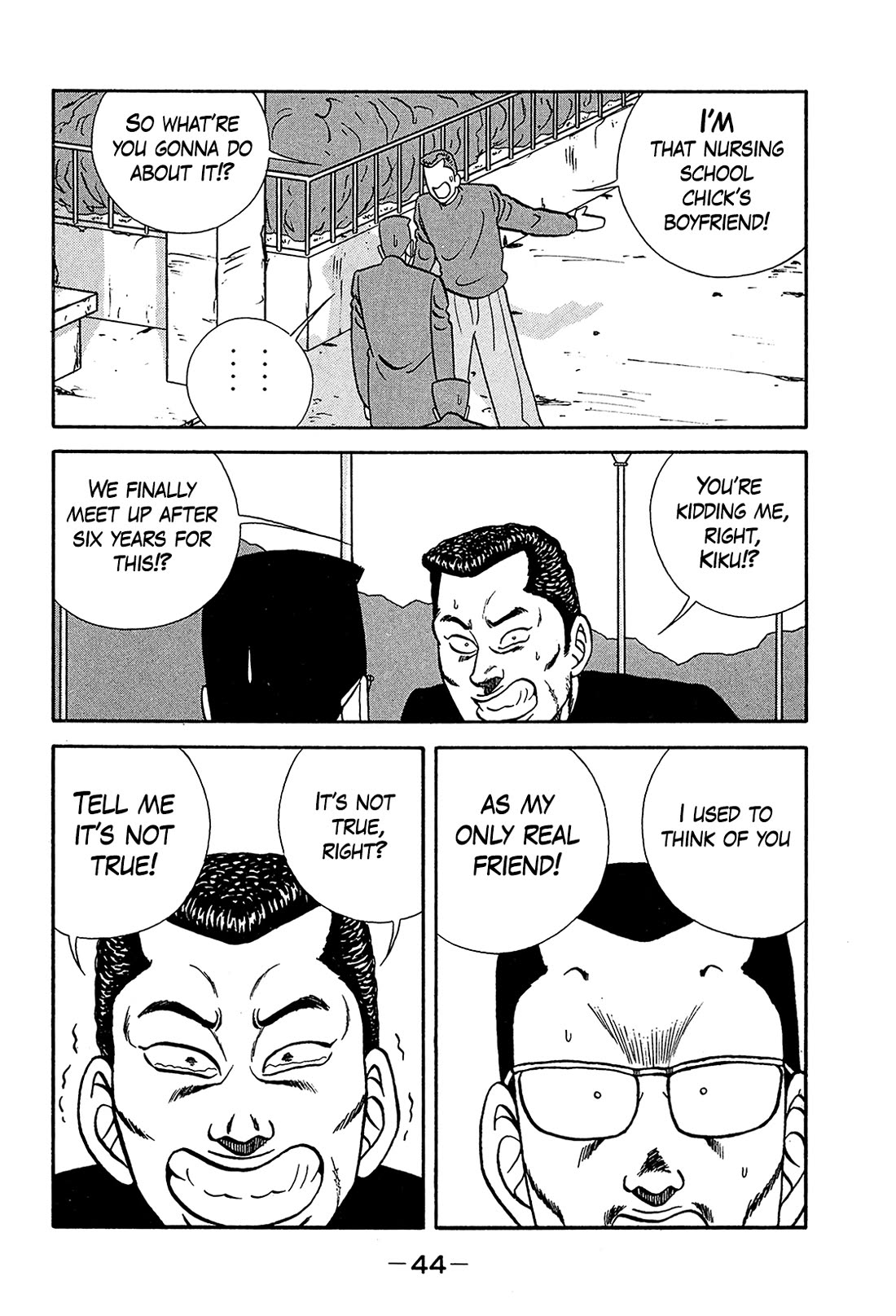 Be-Bop-Highschool Chapter 196 page 12 - Chapter 196: The Paramour Boss' Emergency Evacuation