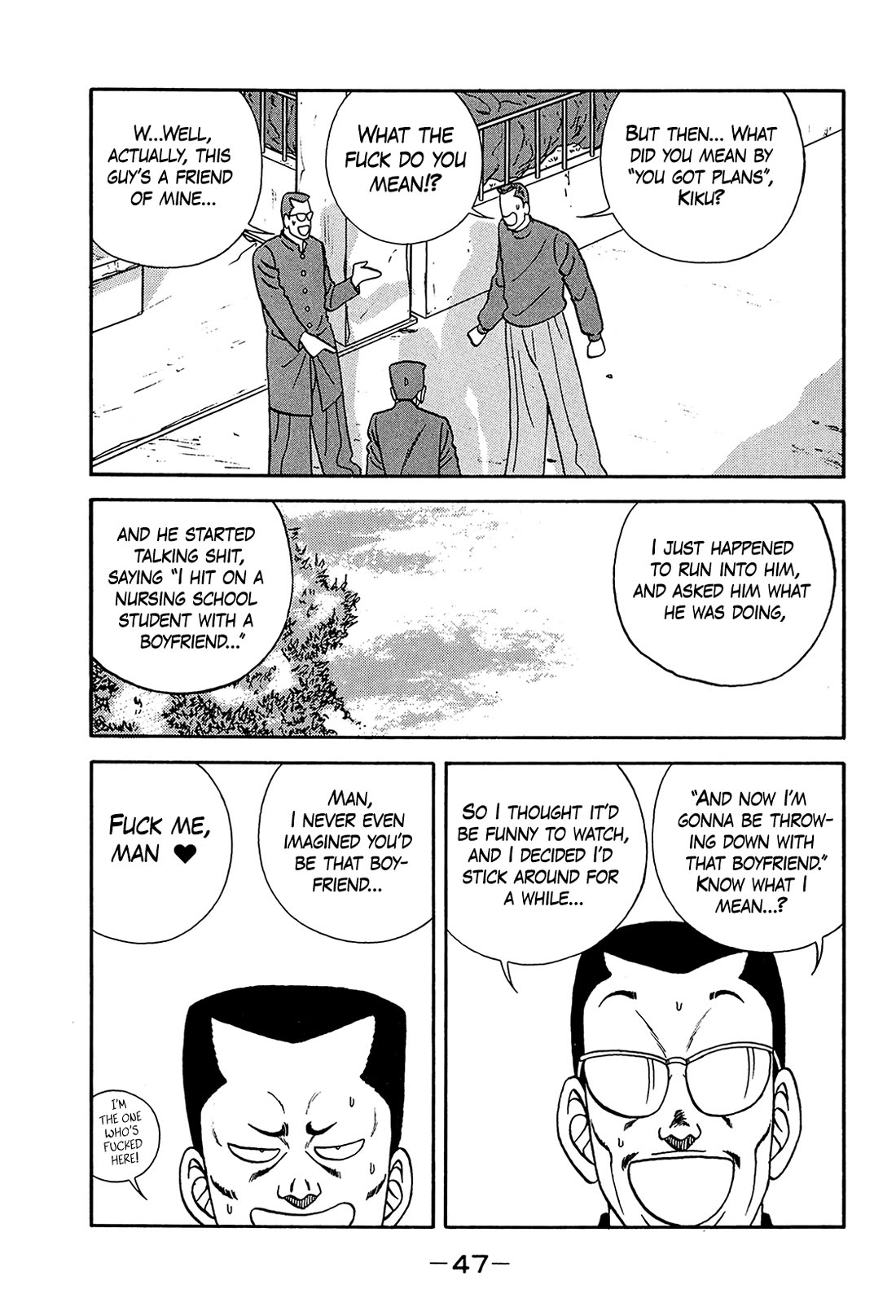 Be-Bop-Highschool Chapter 196 page 15 - Chapter 196: The Paramour Boss' Emergency Evacuation
