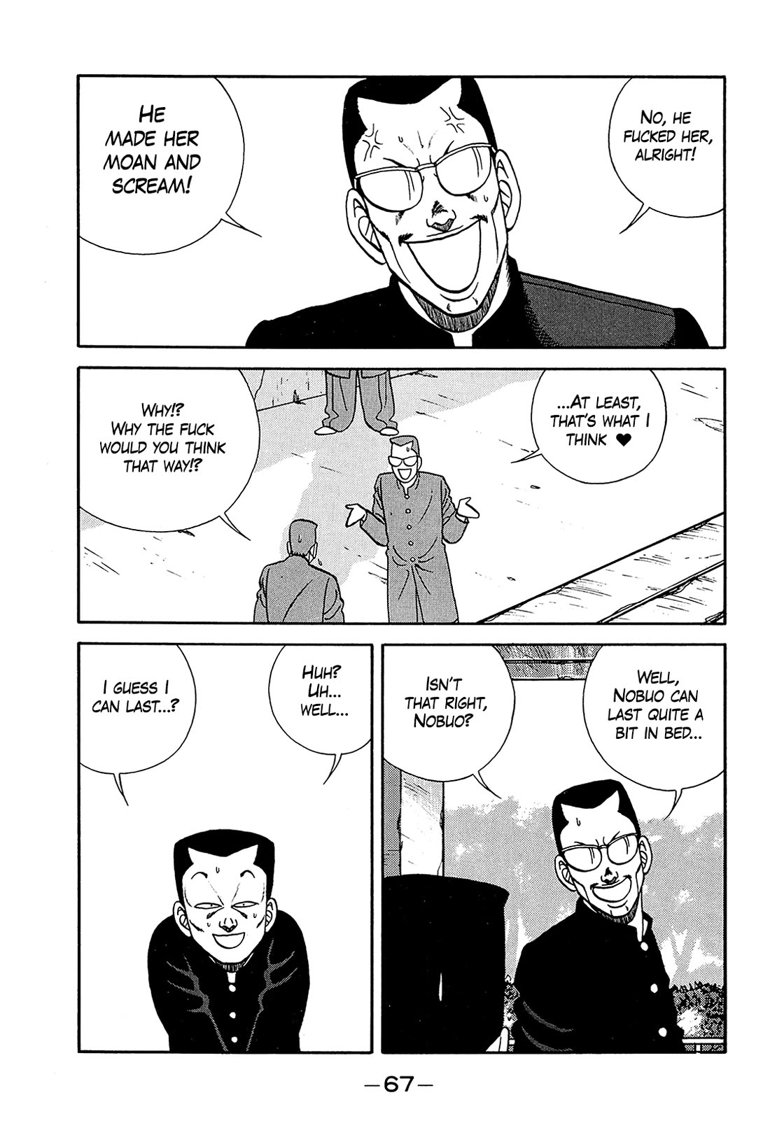 Be-Bop-Highschool Chapter 196 page 35 - Chapter 196: The Paramour Boss' Emergency Evacuation