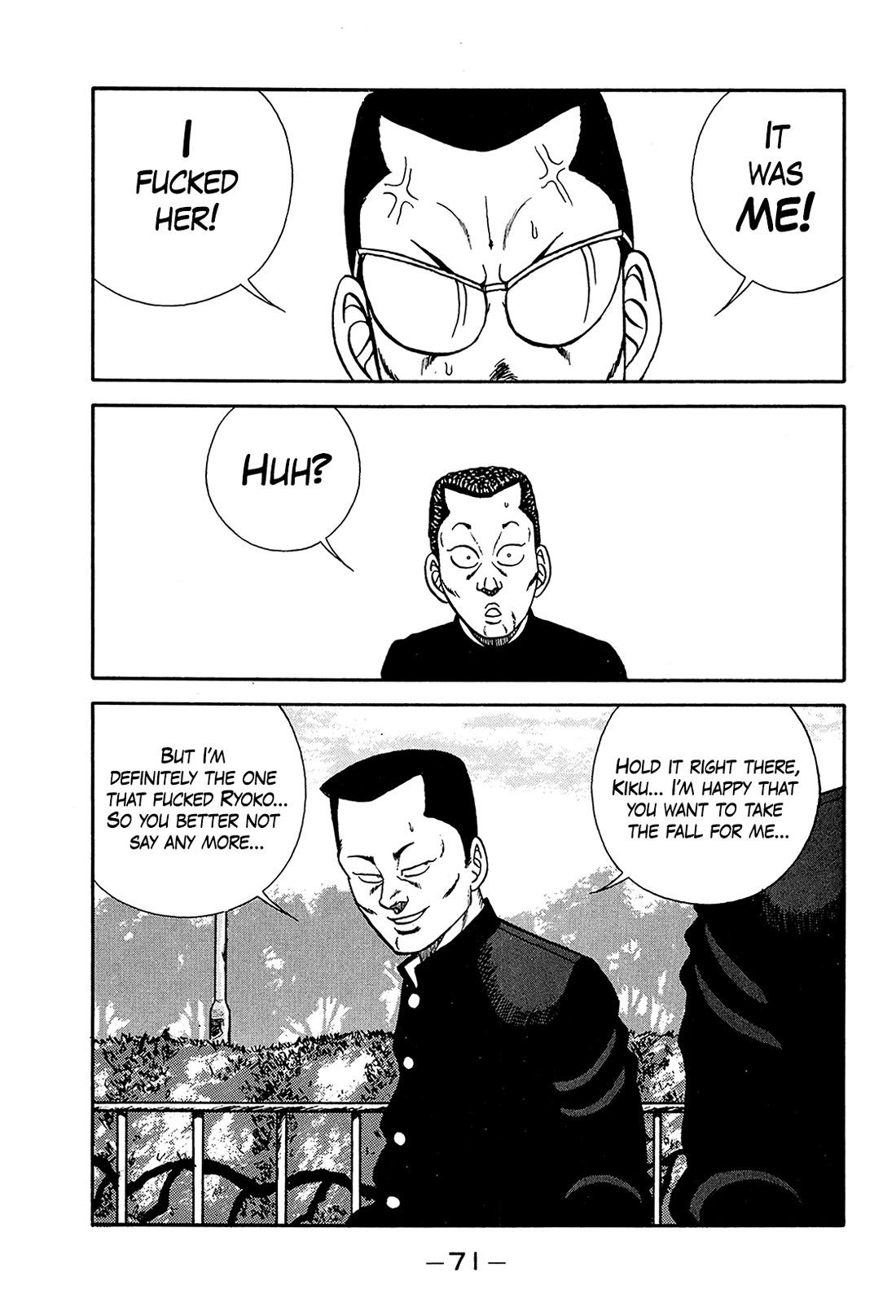 Be-Bop-Highschool Chapter 196 page 39 - Chapter 196: The Paramour Boss' Emergency Evacuation