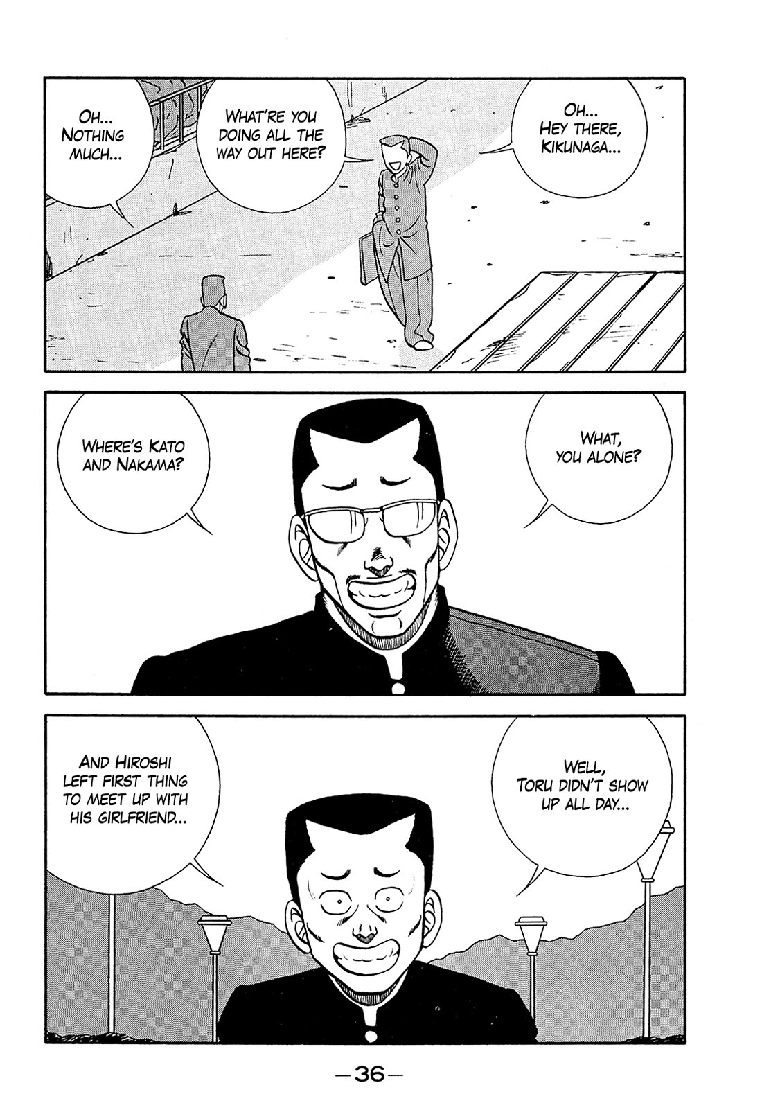Be-Bop-Highschool Chapter 196 page 4 - Chapter 196: The Paramour Boss' Emergency Evacuation