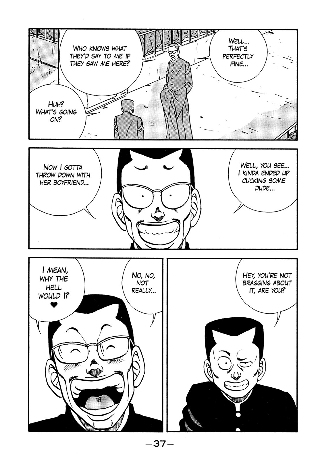 Be-Bop-Highschool Chapter 196 page 5 - Chapter 196: The Paramour Boss' Emergency Evacuation