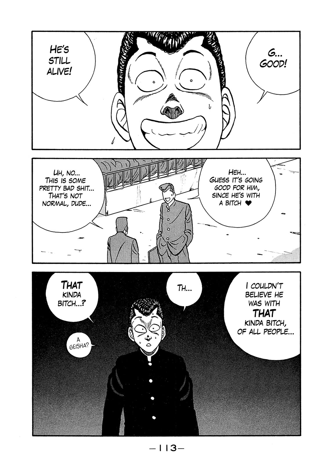 Be-Bop-Highschool Chapter 198 page 13 - Chapter 198: The Great Revolting Dragnet