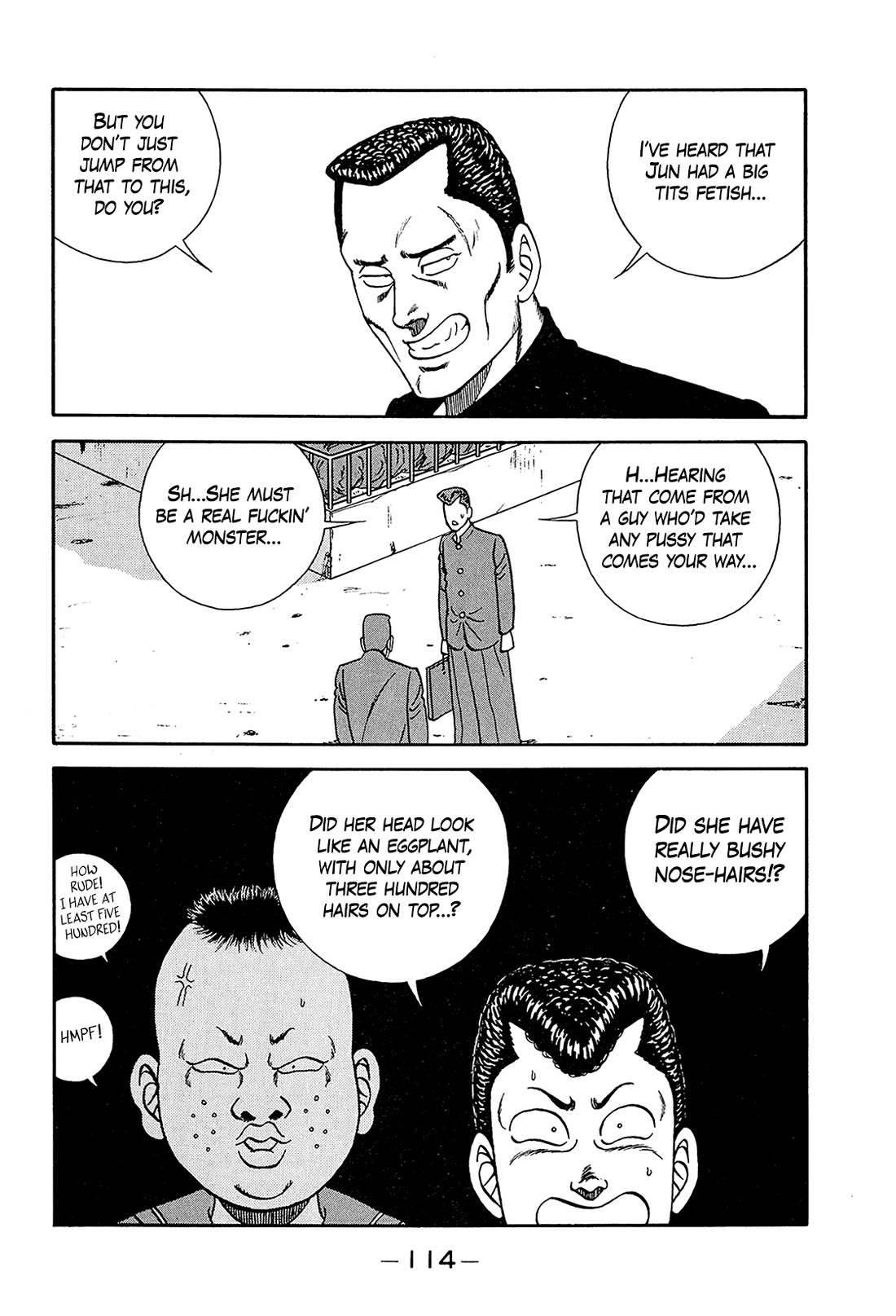 Be-Bop-Highschool Chapter 198 page 14 - Chapter 198: The Great Revolting Dragnet