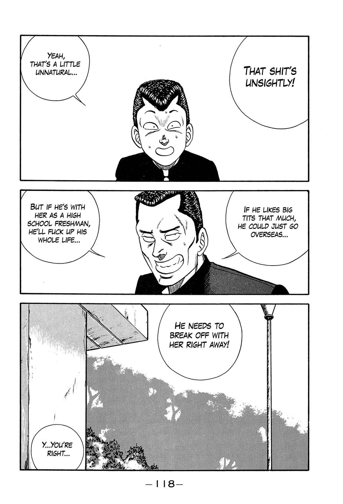 Be-Bop-Highschool Chapter 198 page 18 - Chapter 198: The Great Revolting Dragnet