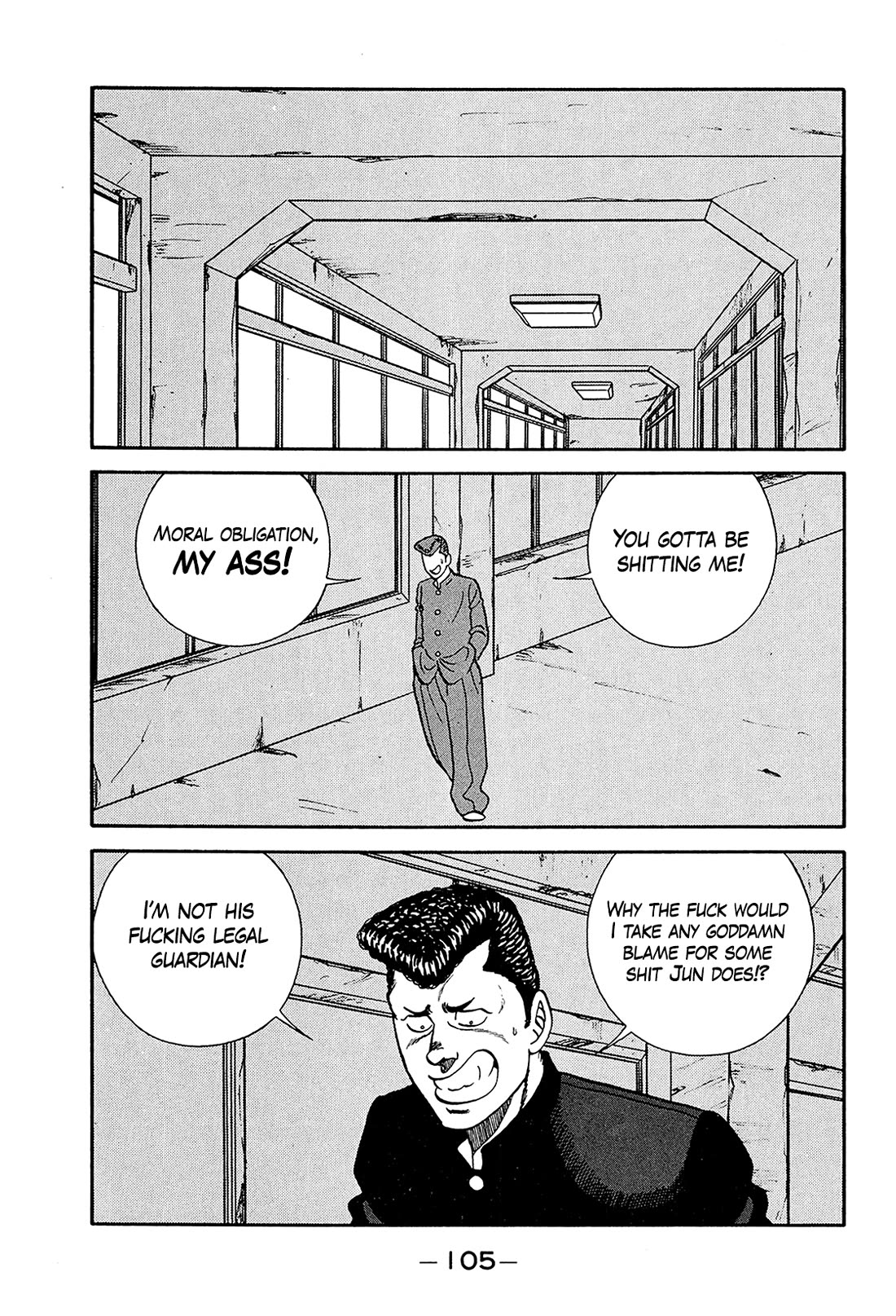 Be-Bop-Highschool Chapter 198 page 5 - Chapter 198: The Great Revolting Dragnet