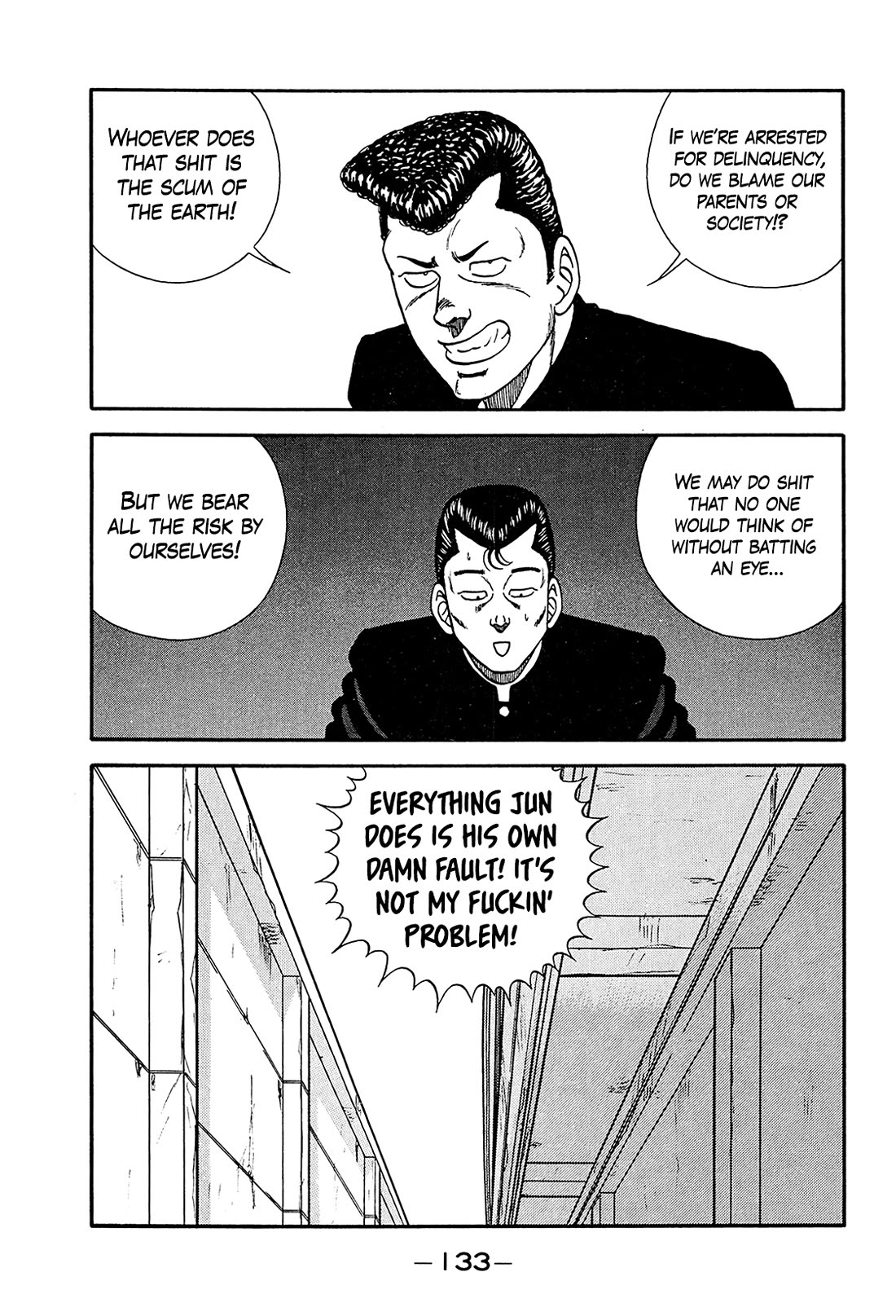 Be-Bop-Highschool Chapter 199 page 7 - Chapter 199: The Egocentric Delinquent Youth