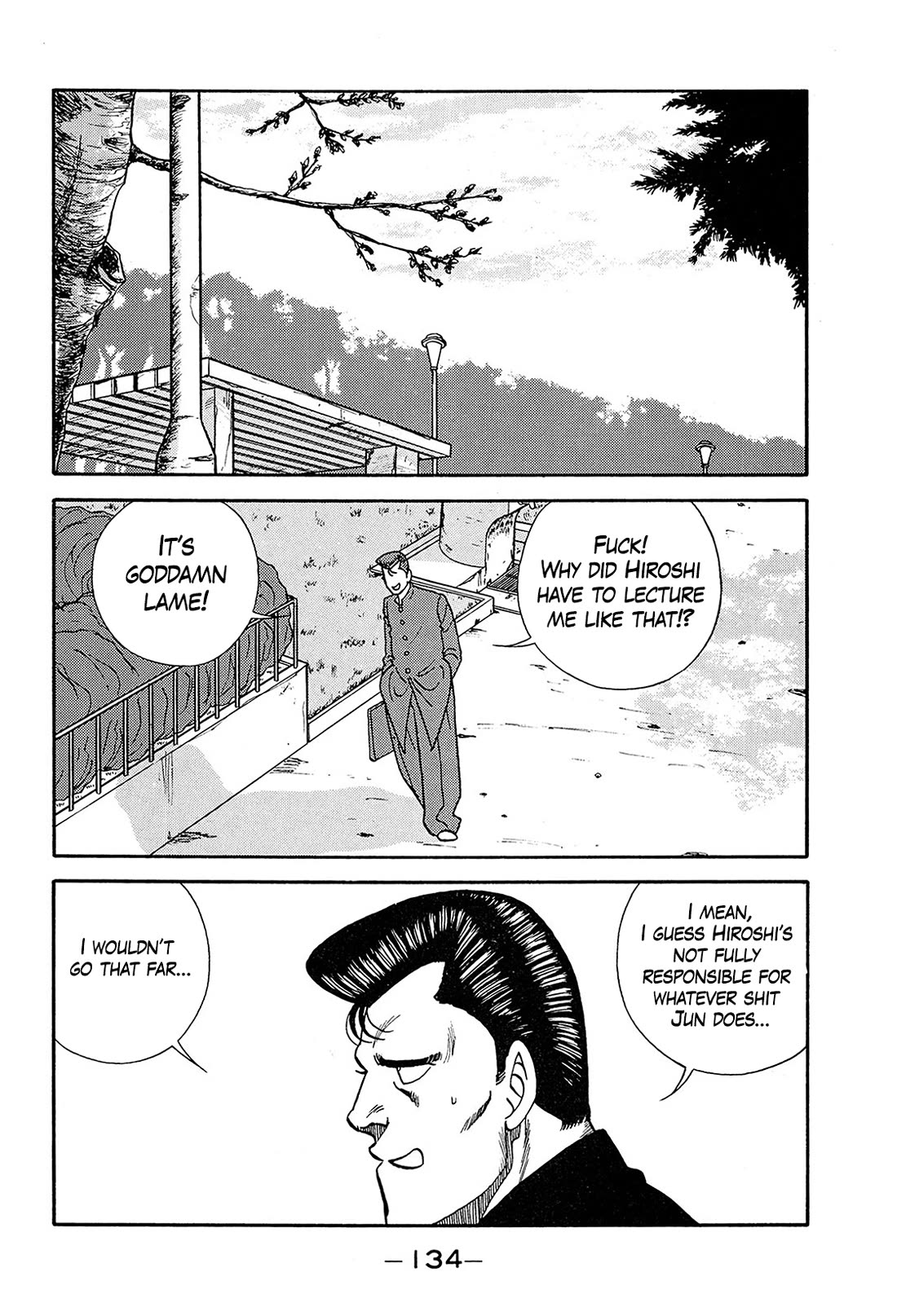 Be-Bop-Highschool Chapter 199 page 8 - Chapter 199: The Egocentric Delinquent Youth
