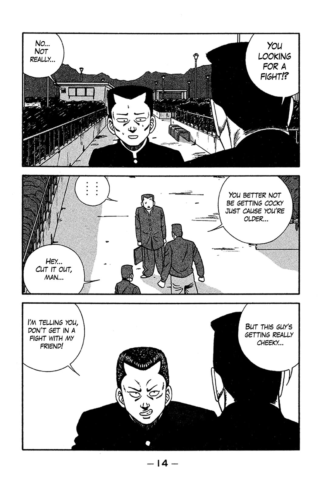 Be-Bop-Highschool Chapter 201 page 13 - Chapter 201: The Delinquent Youth Makes Mountains out of Molehills