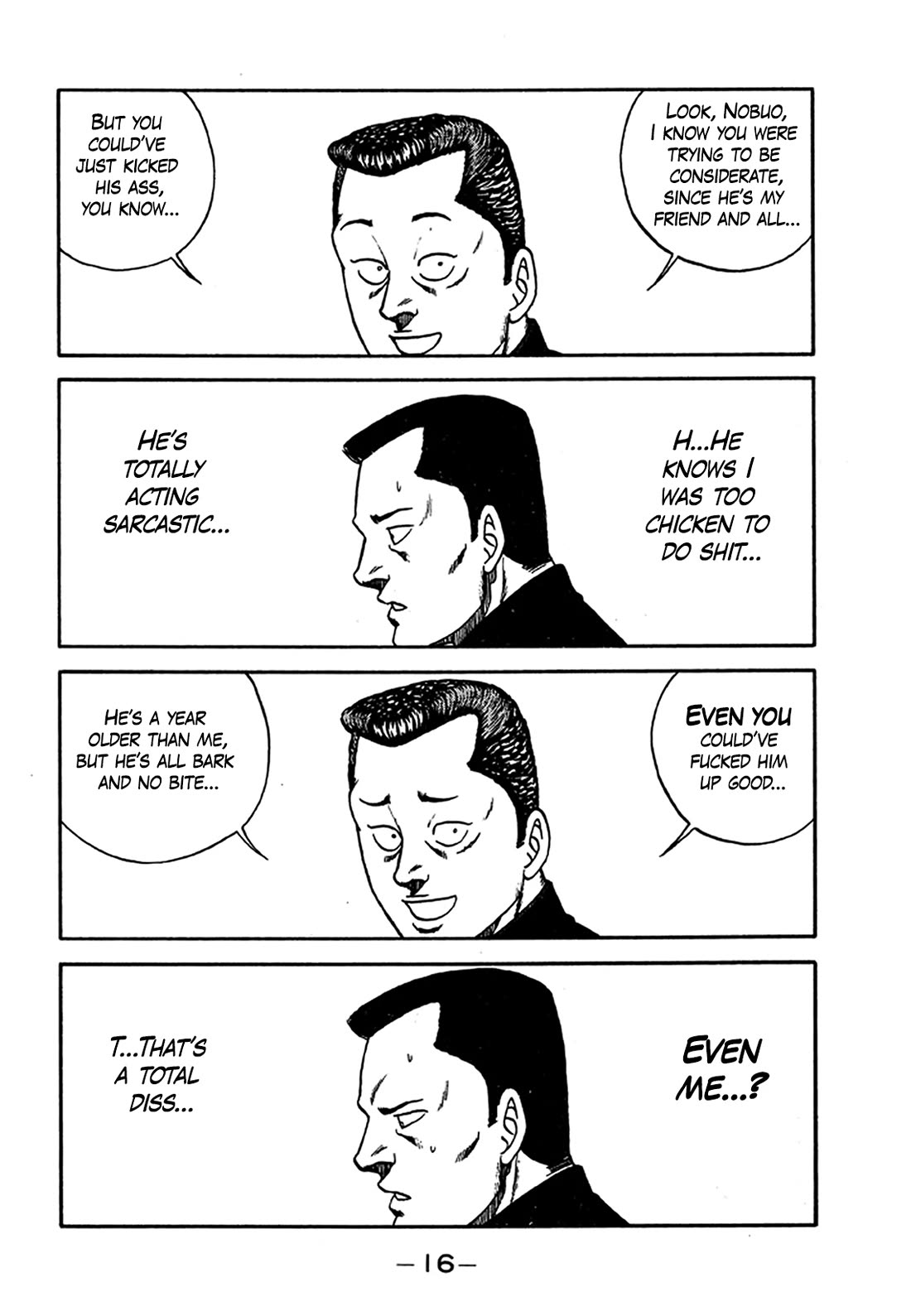 Be-Bop-Highschool Chapter 201 page 15 - Chapter 201: The Delinquent Youth Makes Mountains out of Molehills