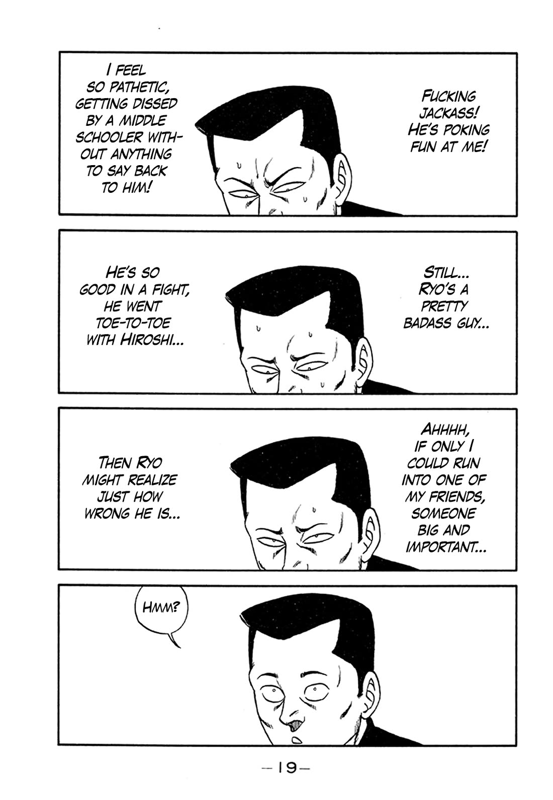 Be-Bop-Highschool Chapter 201 page 18 - Chapter 201: The Delinquent Youth Makes Mountains out of Molehills