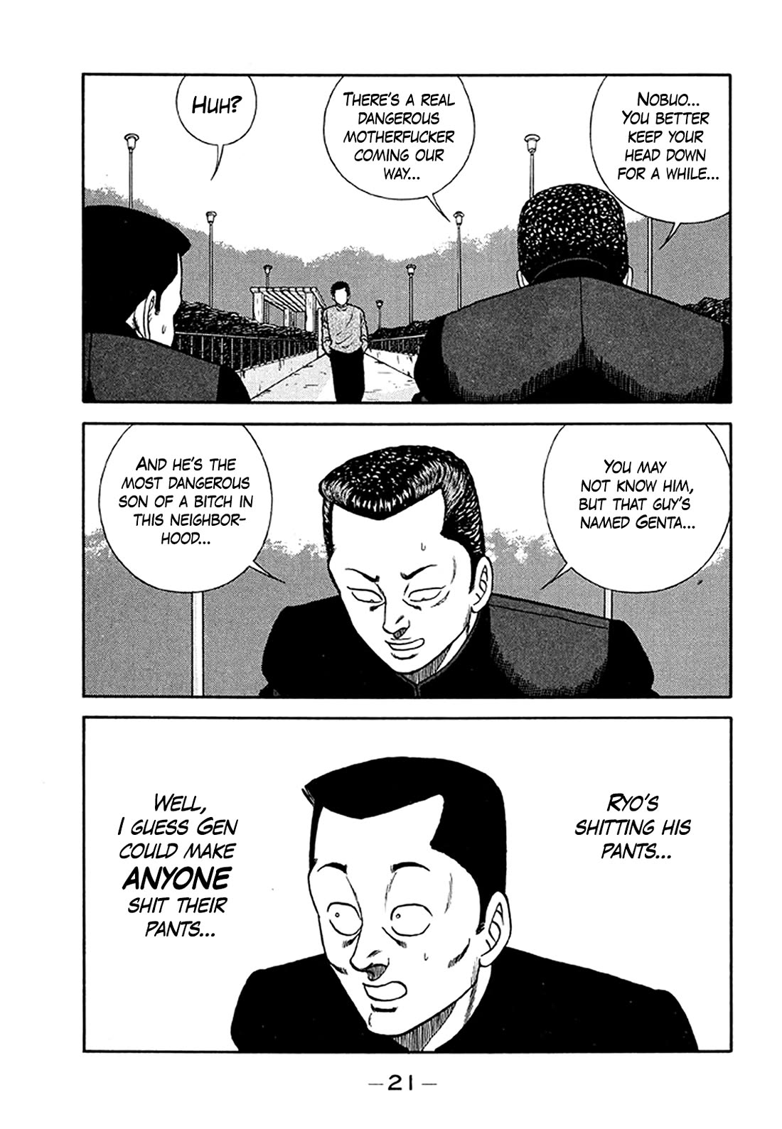 Be-Bop-Highschool Chapter 201 page 20 - Chapter 201: The Delinquent Youth Makes Mountains out of Molehills