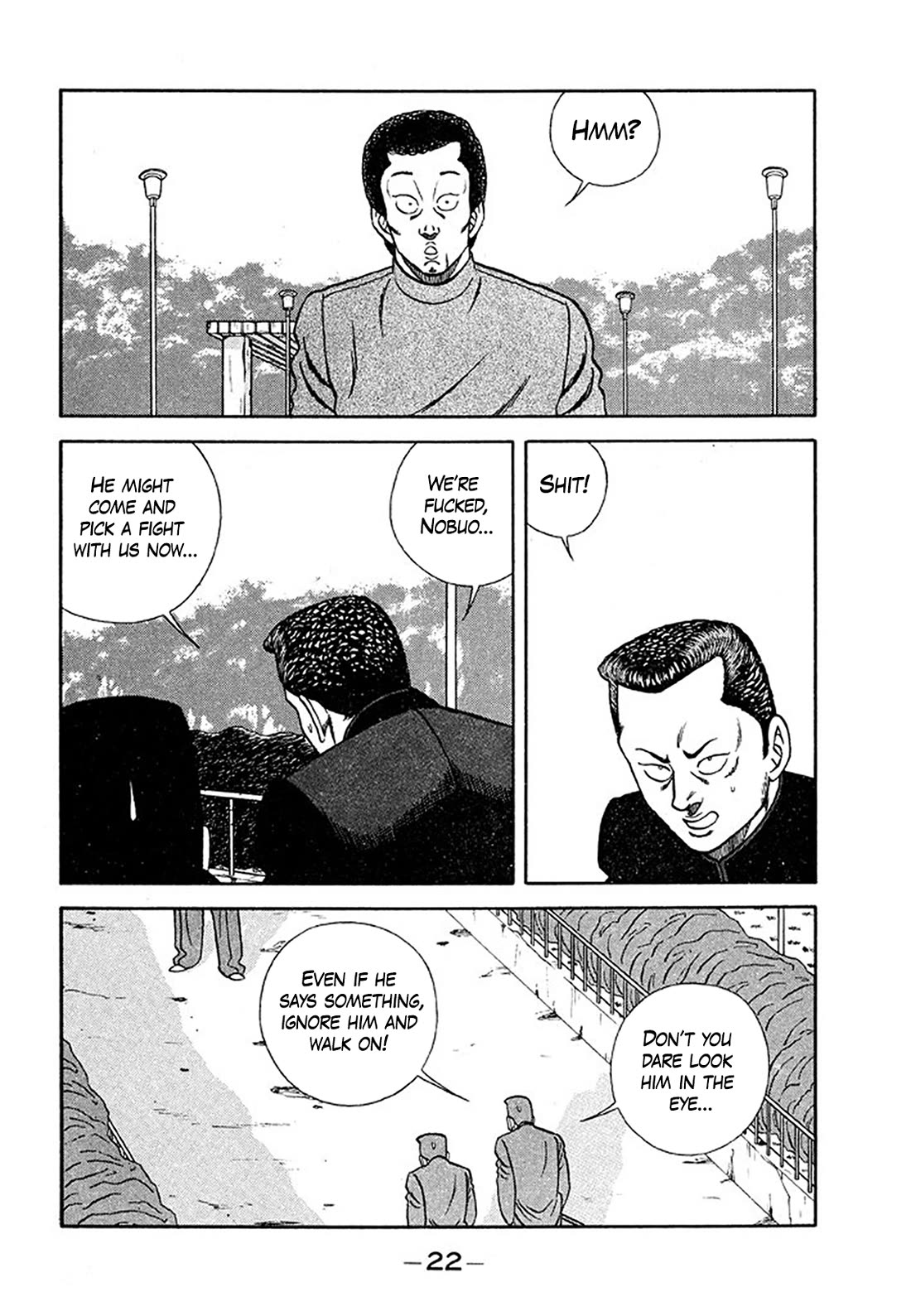 Be-Bop-Highschool Chapter 201 page 21 - Chapter 201: The Delinquent Youth Makes Mountains out of Molehills