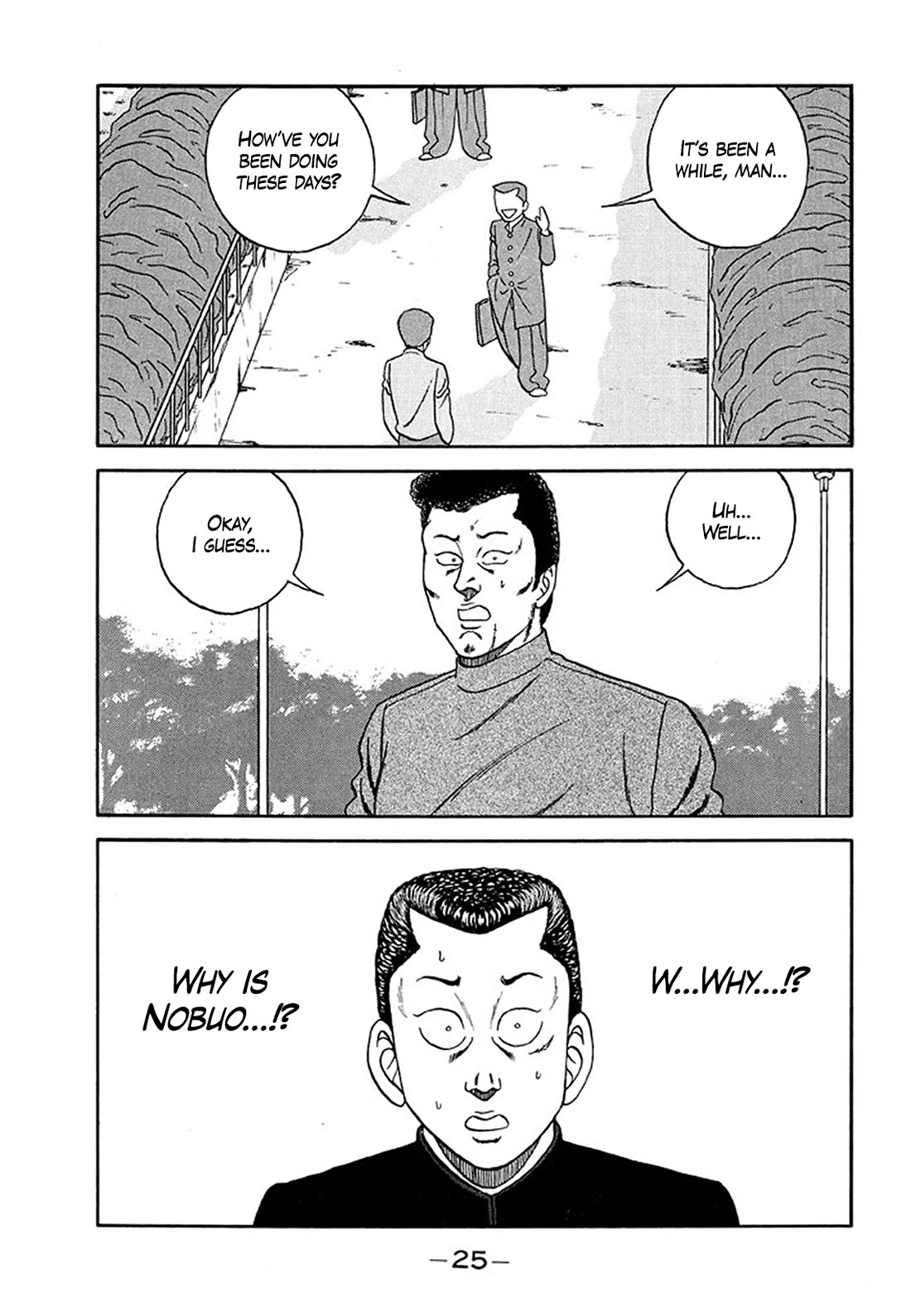 Be-Bop-Highschool Chapter 201 page 24 - Chapter 201: The Delinquent Youth Makes Mountains out of Molehills