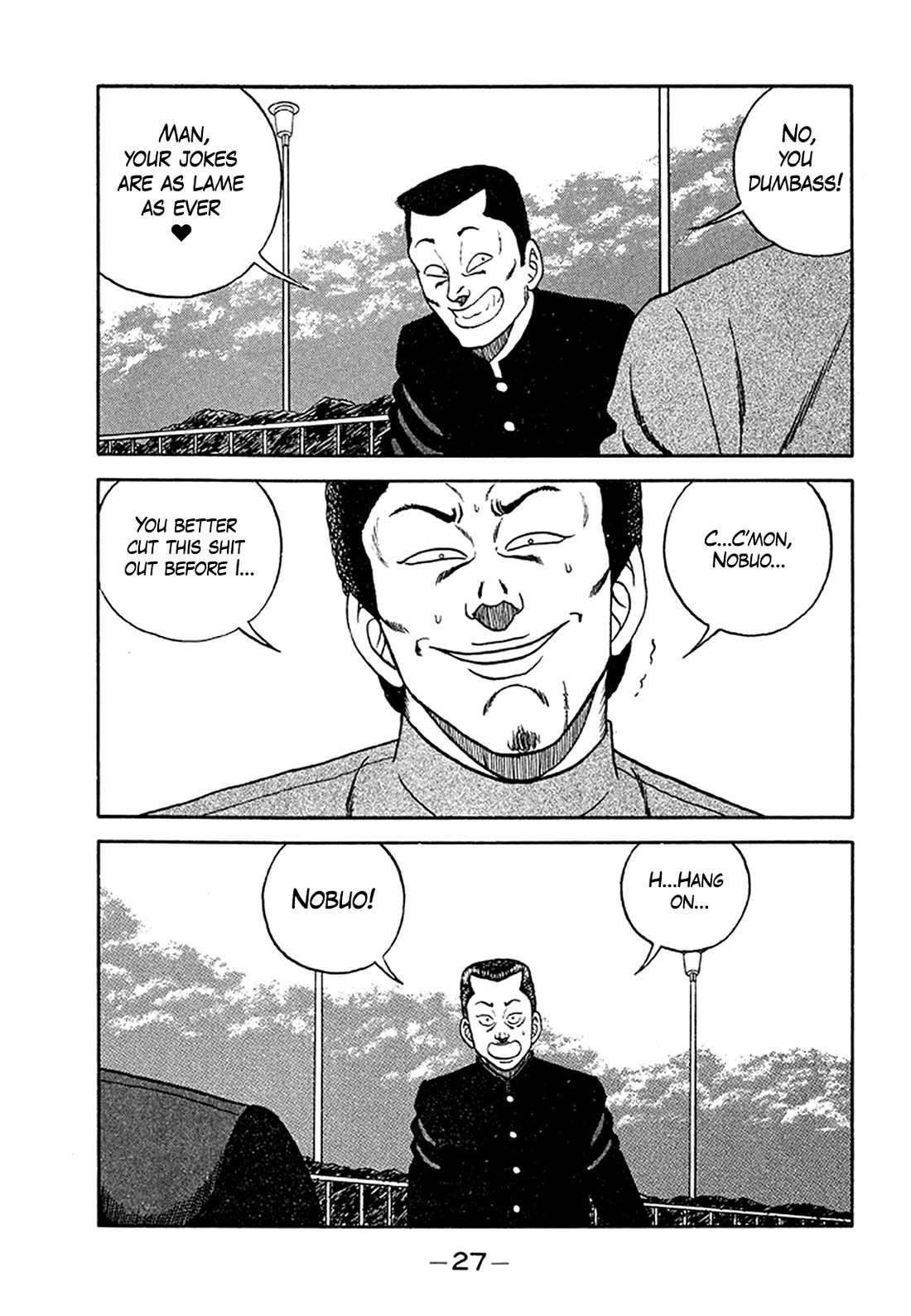 Be-Bop-Highschool Chapter 201 page 26 - Chapter 201: The Delinquent Youth Makes Mountains out of Molehills