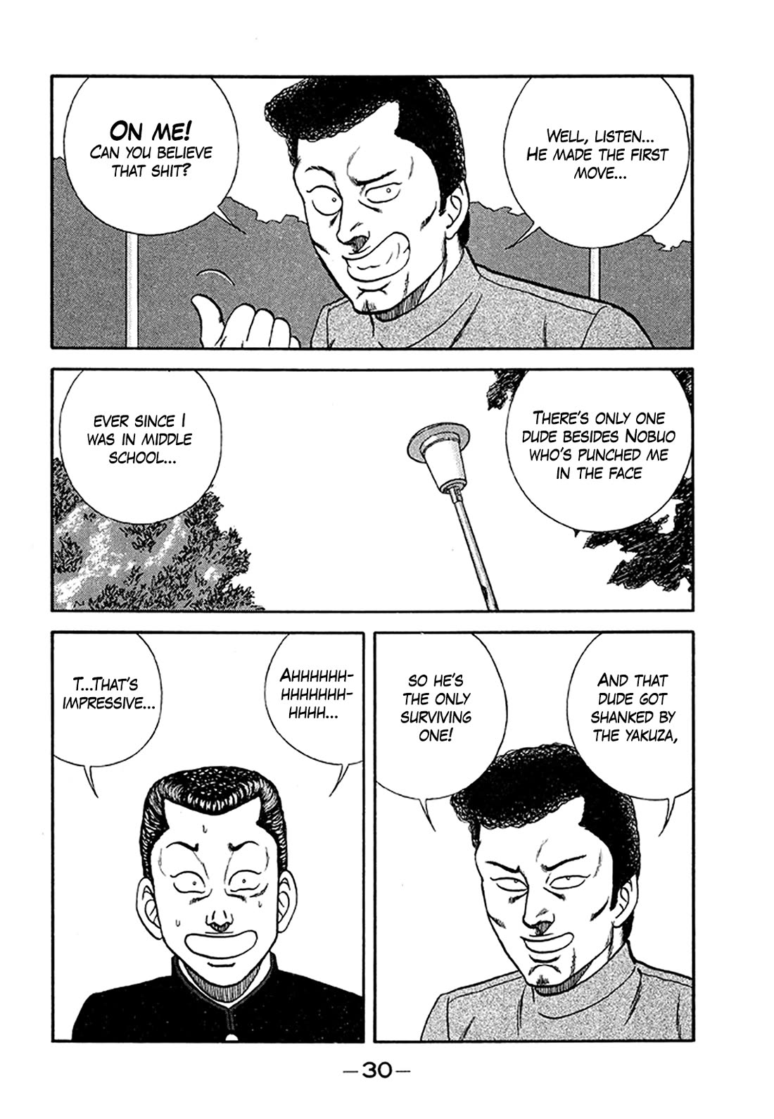 Be-Bop-Highschool Chapter 201 page 29 - Chapter 201: The Delinquent Youth Makes Mountains out of Molehills