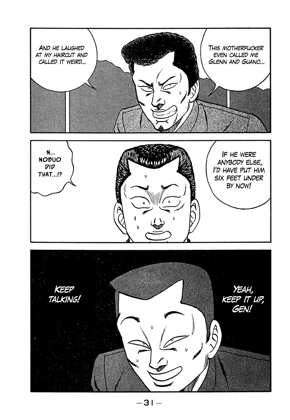 Be-Bop-Highschool Chapter 201 page 30 - Chapter 201: The Delinquent Youth Makes Mountains out of Molehills
