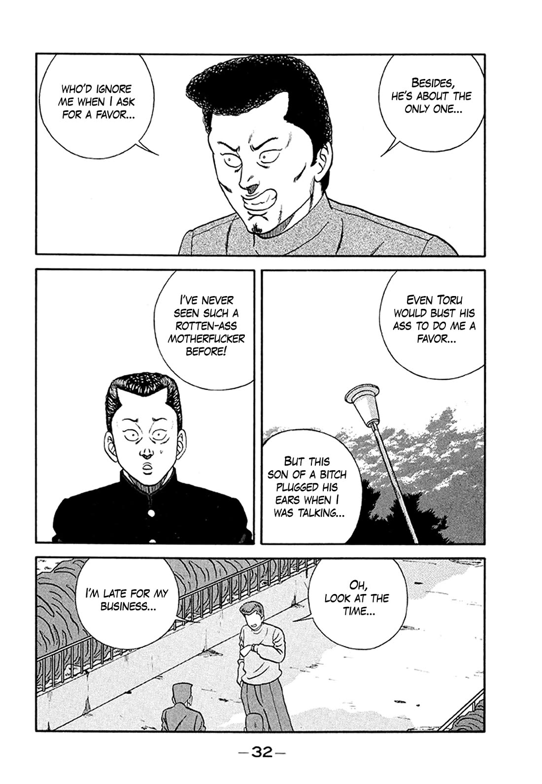 Be-Bop-Highschool Chapter 201 page 31 - Chapter 201: The Delinquent Youth Makes Mountains out of Molehills