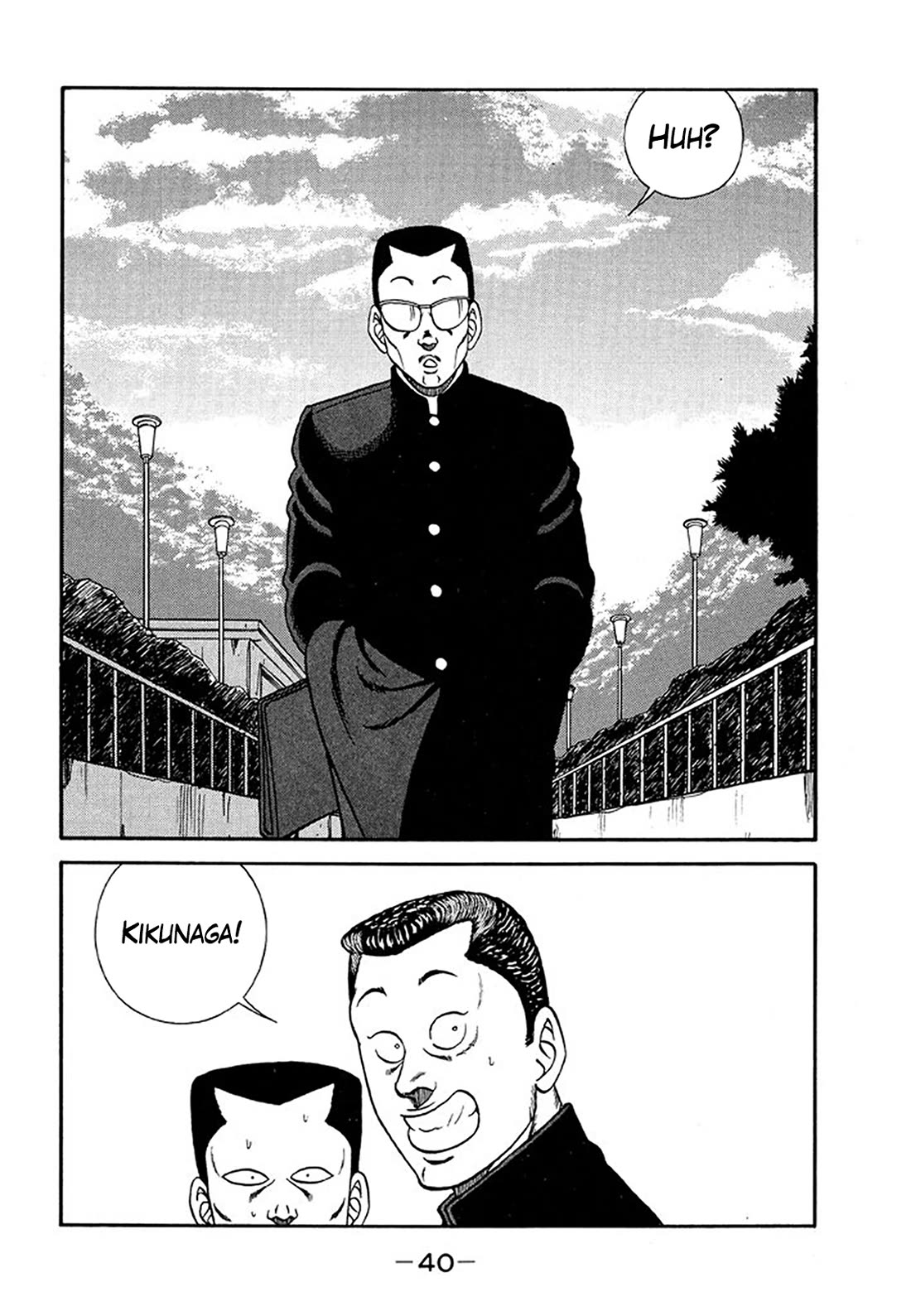 Be-Bop-Highschool Chapter 201 page 39 - Chapter 201: The Delinquent Youth Makes Mountains out of Molehills