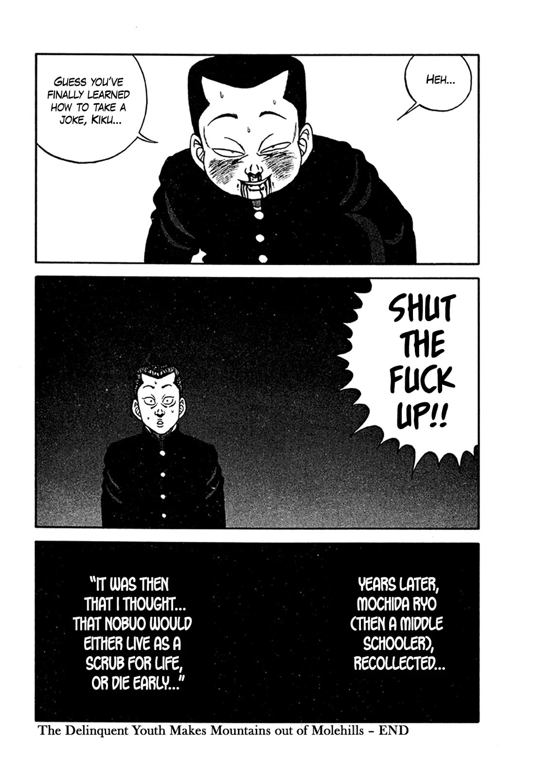 Be-Bop-Highschool Chapter 201 page 45 - Chapter 201: The Delinquent Youth Makes Mountains out of Molehills