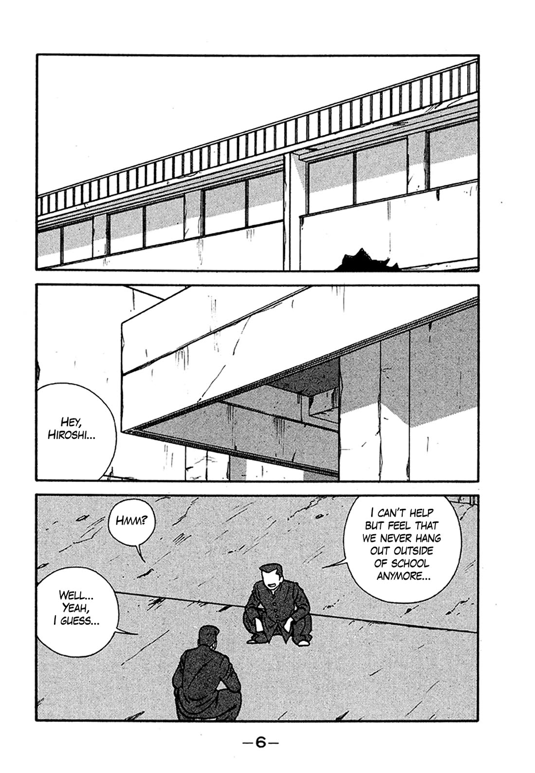 Be-Bop-Highschool Chapter 201 page 5 - Chapter 201: The Delinquent Youth Makes Mountains out of Molehills