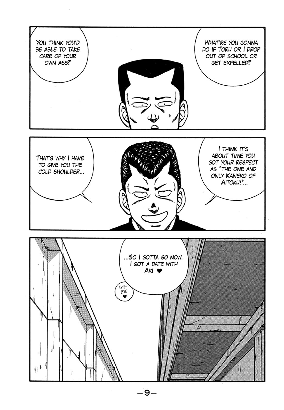 Be-Bop-Highschool Chapter 201 page 8 - Chapter 201: The Delinquent Youth Makes Mountains out of Molehills