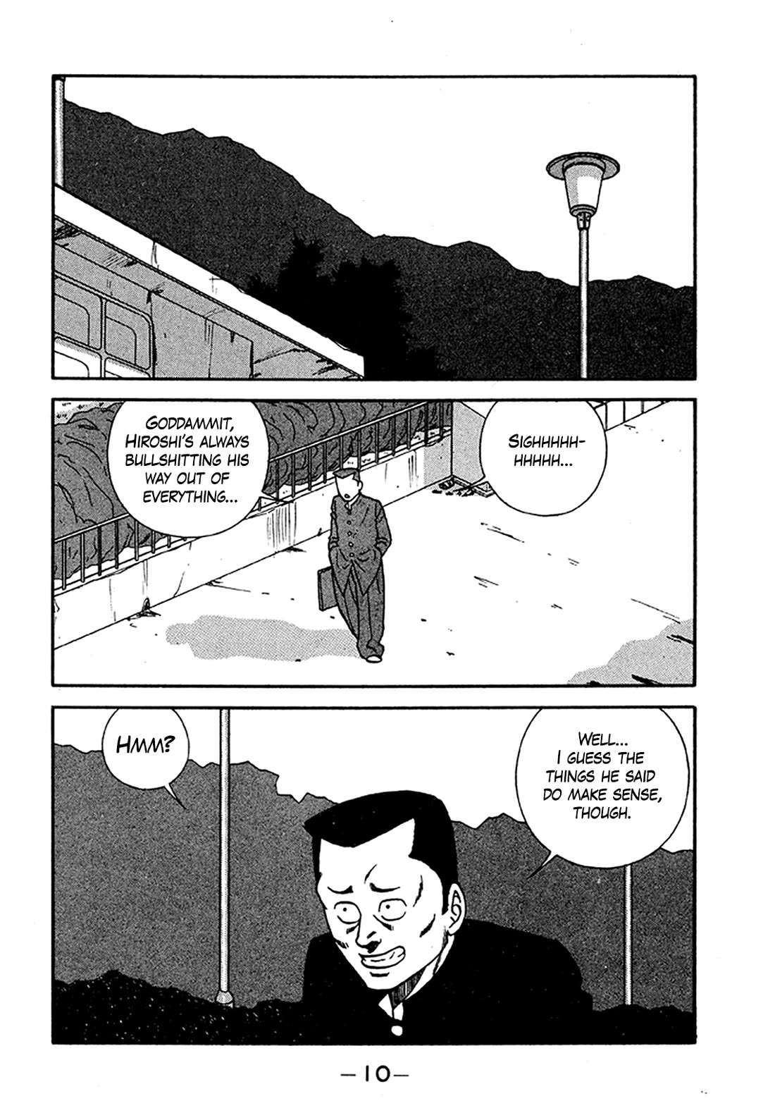 Be-Bop-Highschool Chapter 201 page 9 - Chapter 201: The Delinquent Youth Makes Mountains out of Molehills
