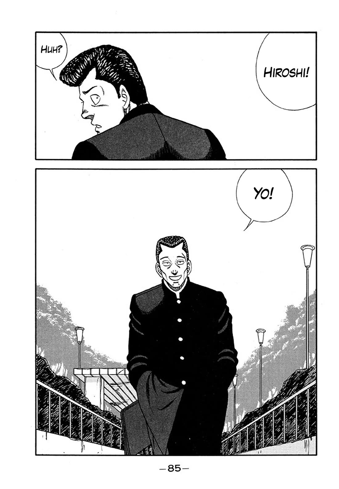 Be-Bop-Highschool Chapter 203 page 11 - Chapter 203: Tale of the Delinquent Youth's Pure Love