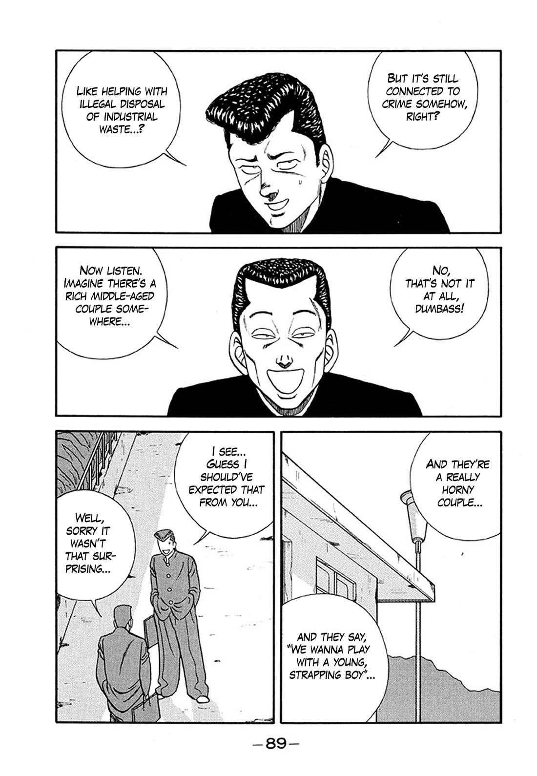 Be-Bop-Highschool Chapter 203 page 15 - Chapter 203: Tale of the Delinquent Youth's Pure Love