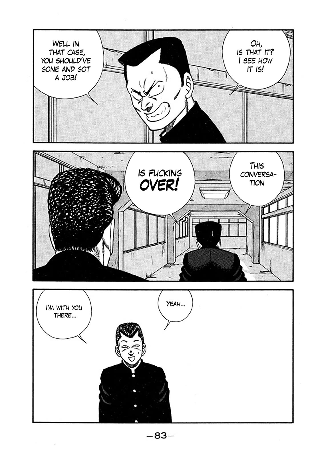 Be-Bop-Highschool Chapter 203 page 9 - Chapter 203: Tale of the Delinquent Youth's Pure Love