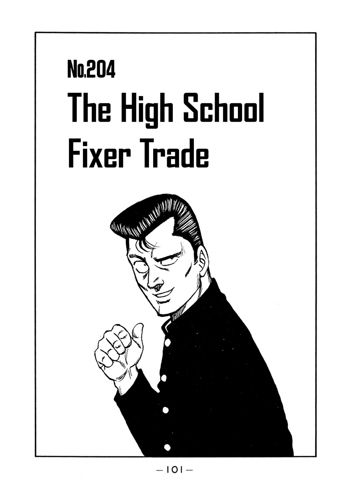 Be-Bop-Highschool Chapter 204 page 1 - Chapter 204: The High School Fixer Trade