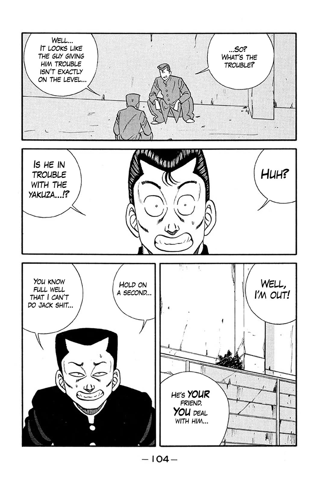 Be-Bop-Highschool Chapter 204 page 4 - Chapter 204: The High School Fixer Trade