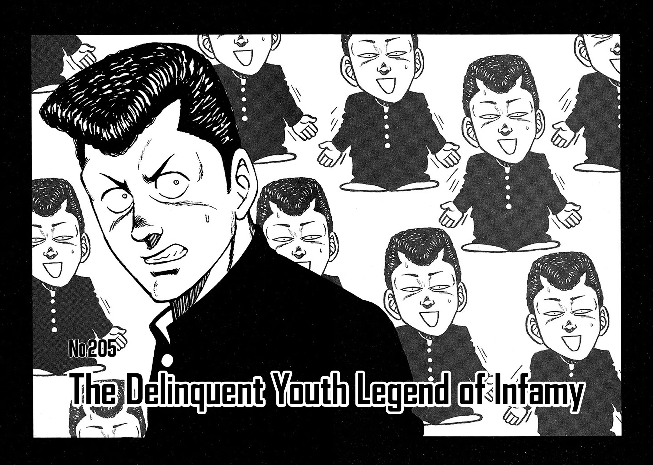 Be-Bop-Highschool Chapter 205 page 1 - Chapter 205: The Delinquent Youth Legend of Infamy