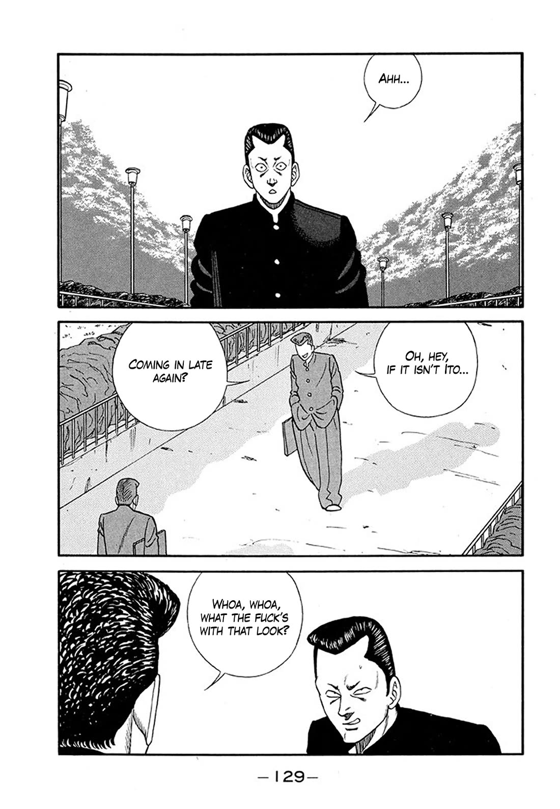 Be-Bop-Highschool Chapter 205 page 3 - Chapter 205: The Delinquent Youth Legend of Infamy