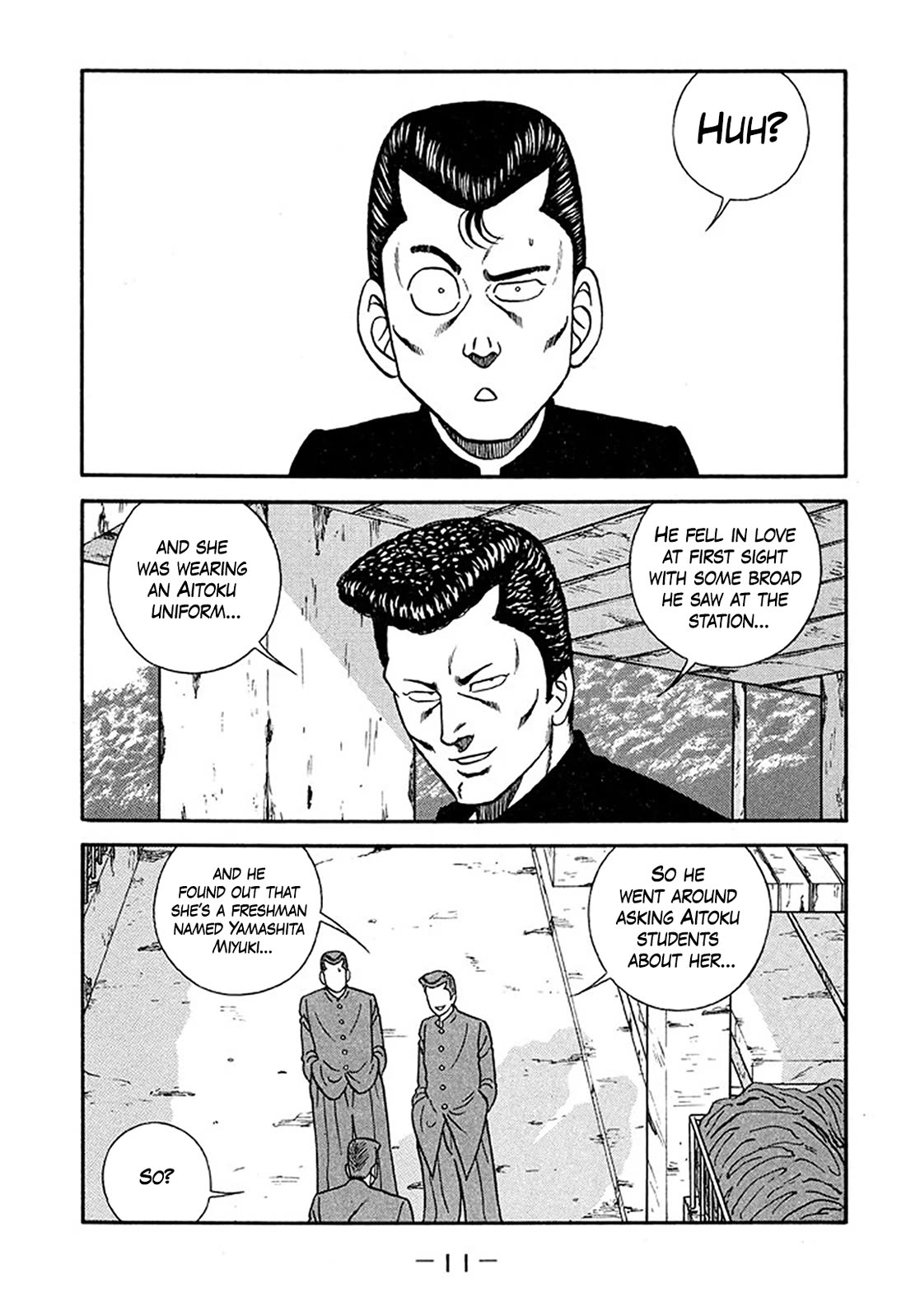 Be-Bop-Highschool Chapter 206 page 10 - Chapter 206: The Delinquent Youth Romance Counsellor's Office