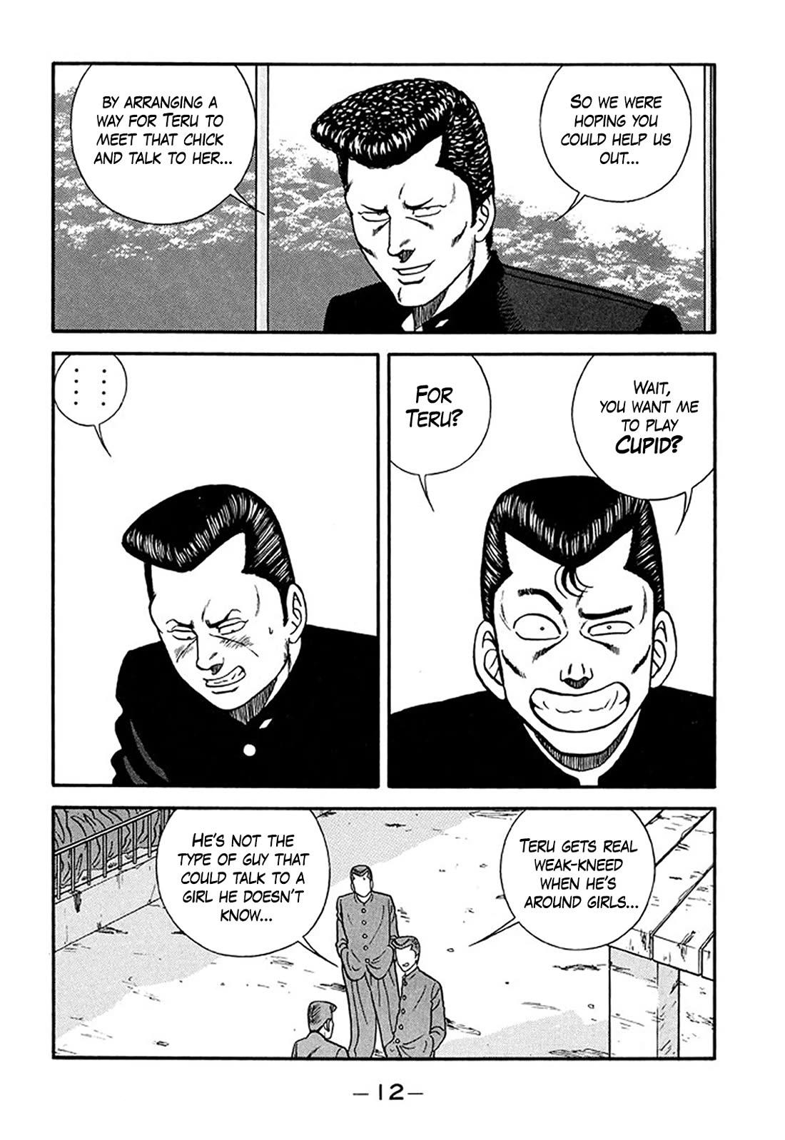 Be-Bop-Highschool Chapter 206 page 11 - Chapter 206: The Delinquent Youth Romance Counsellor's Office