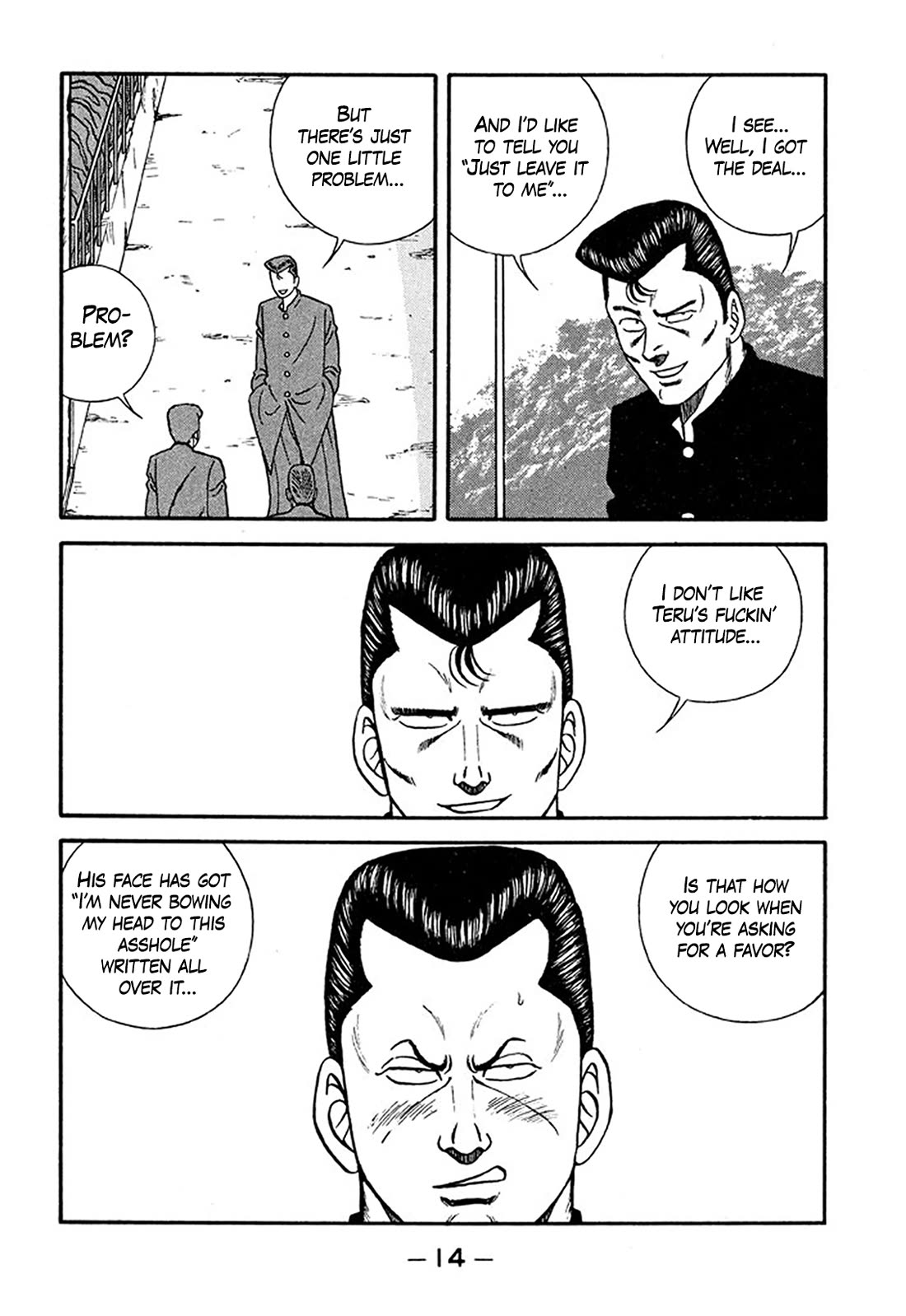 Be-Bop-Highschool Chapter 206 page 13 - Chapter 206: The Delinquent Youth Romance Counsellor's Office