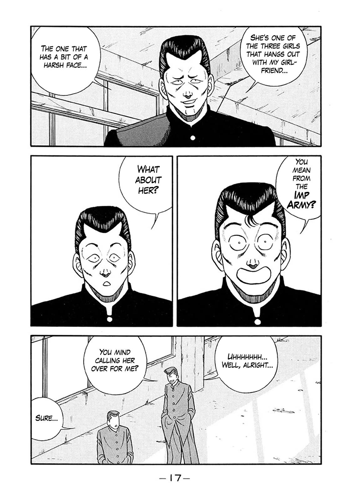 Be-Bop-Highschool Chapter 206 page 16 - Chapter 206: The Delinquent Youth Romance Counsellor's Office
