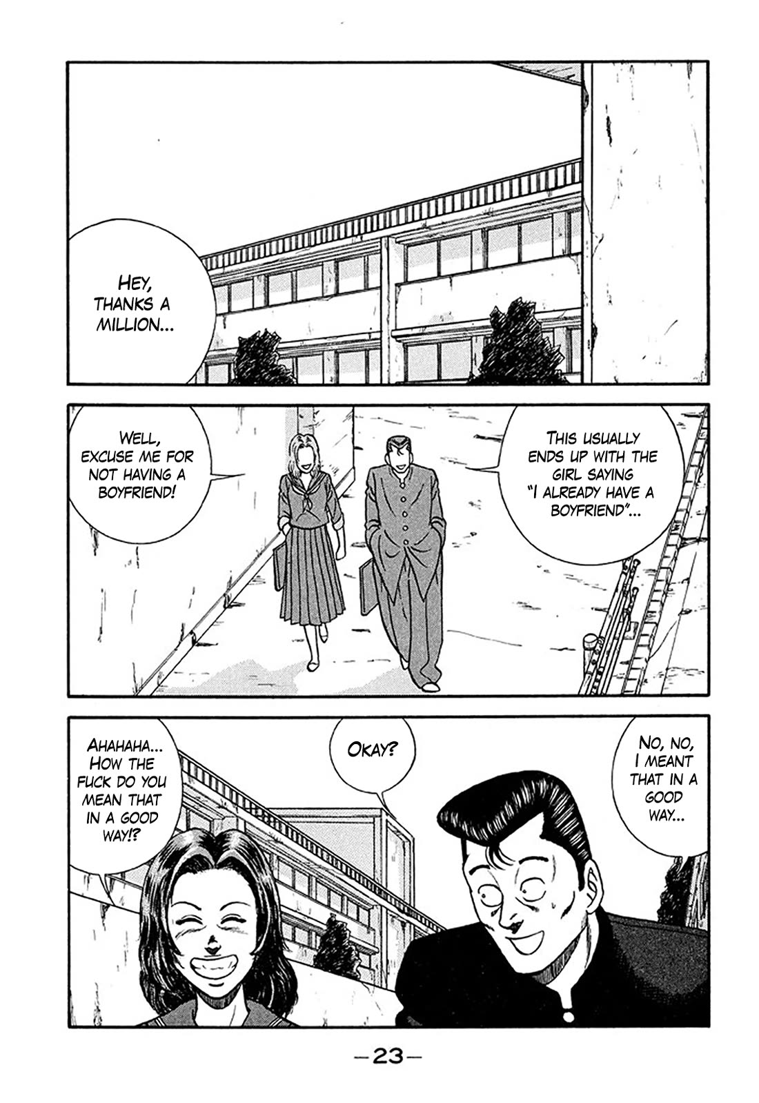 Be-Bop-Highschool Chapter 206 page 22 - Chapter 206: The Delinquent Youth Romance Counsellor's Office