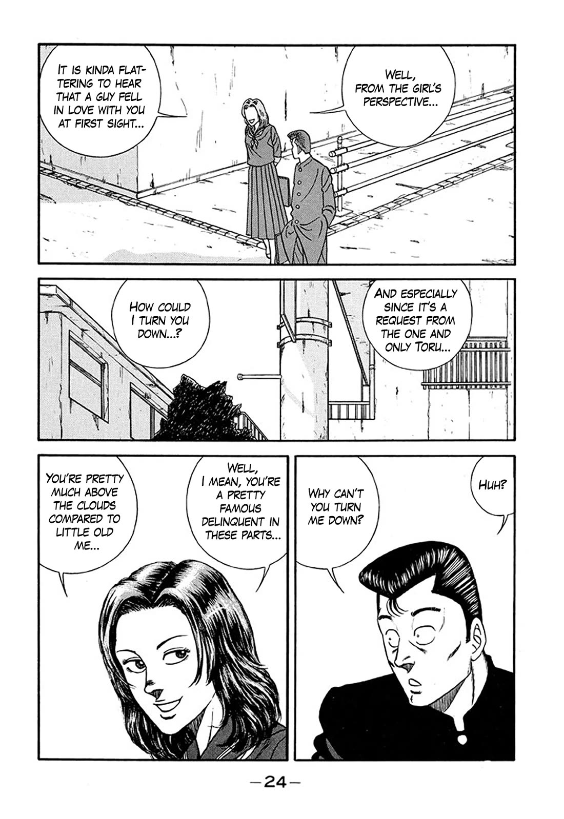 Be-Bop-Highschool Chapter 206 page 23 - Chapter 206: The Delinquent Youth Romance Counsellor's Office