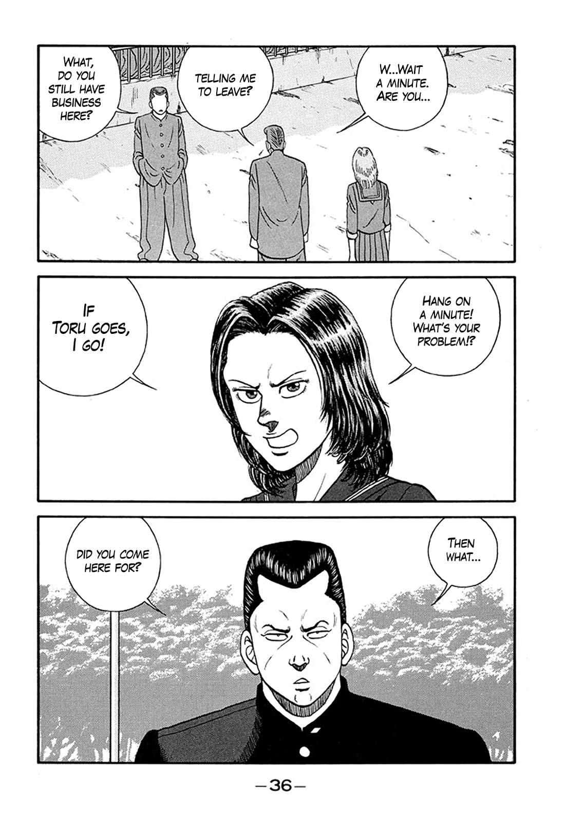 Be-Bop-Highschool Chapter 206 page 35 - Chapter 206: The Delinquent Youth Romance Counsellor's Office