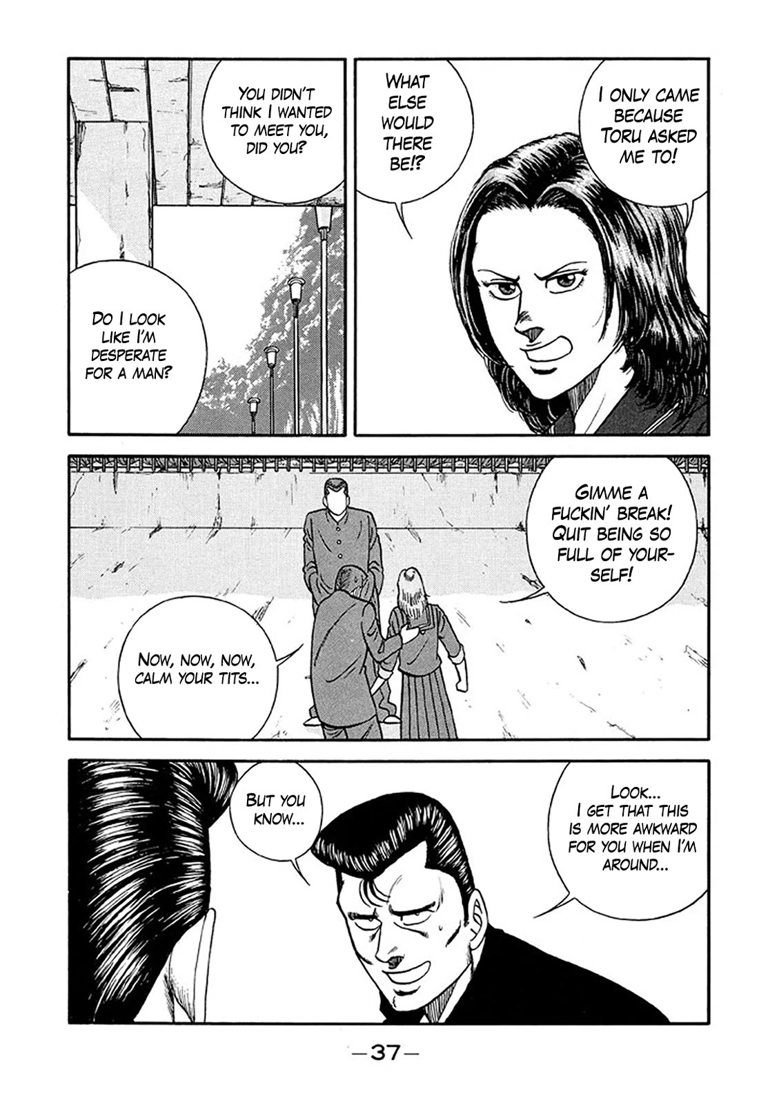 Be-Bop-Highschool Chapter 206 page 36 - Chapter 206: The Delinquent Youth Romance Counsellor's Office