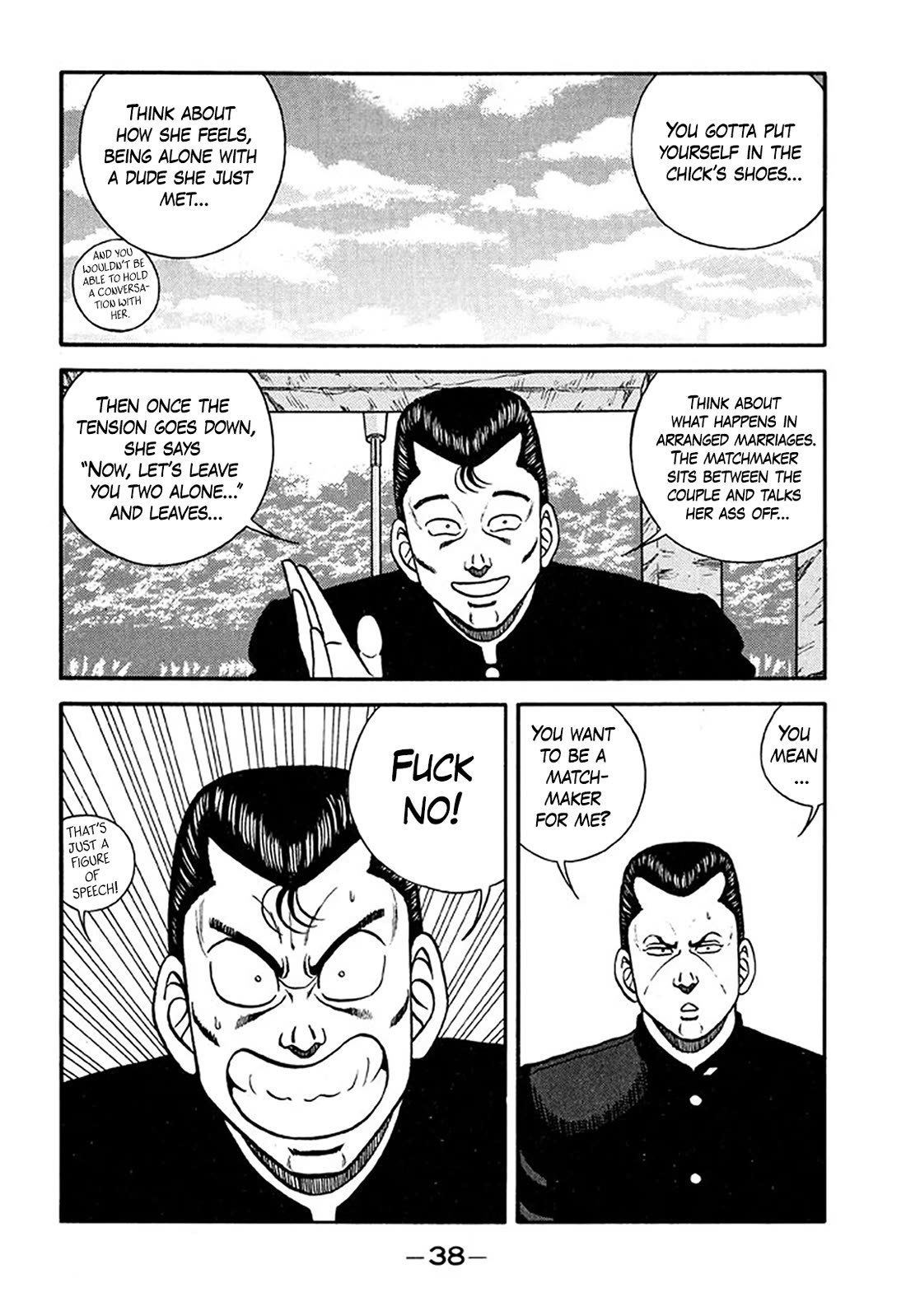 Be-Bop-Highschool Chapter 206 page 37 - Chapter 206: The Delinquent Youth Romance Counsellor's Office