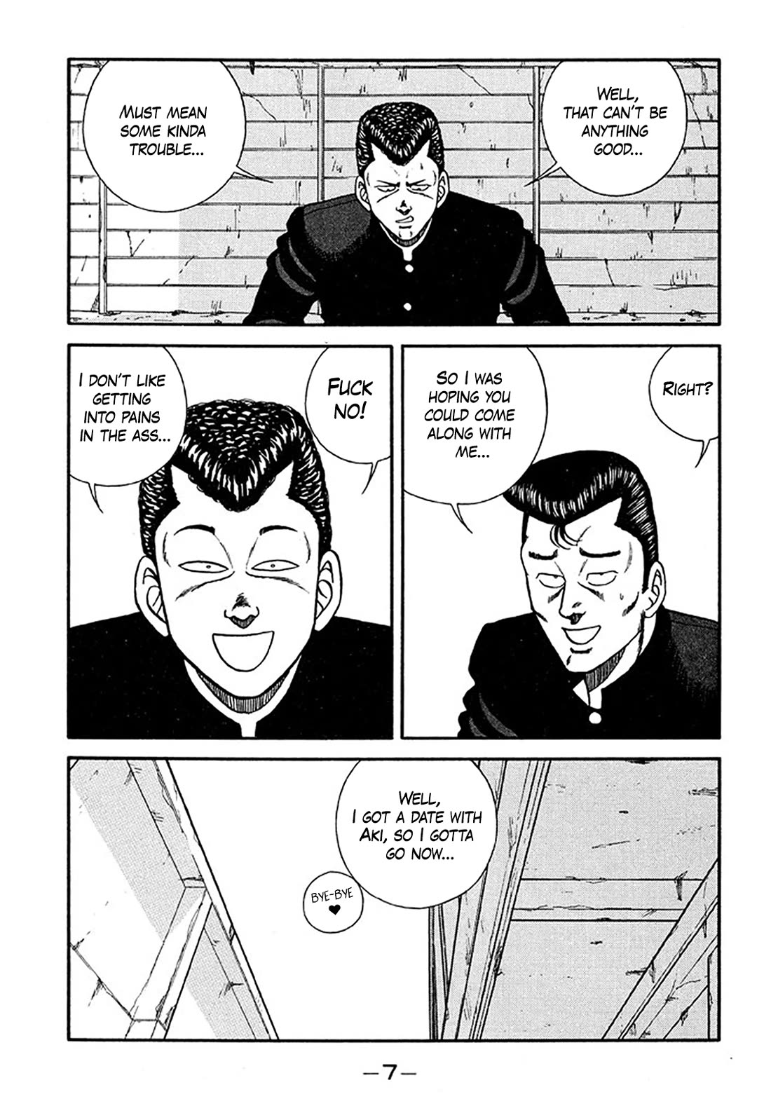 Be-Bop-Highschool Chapter 206 page 6 - Chapter 206: The Delinquent Youth Romance Counsellor's Office