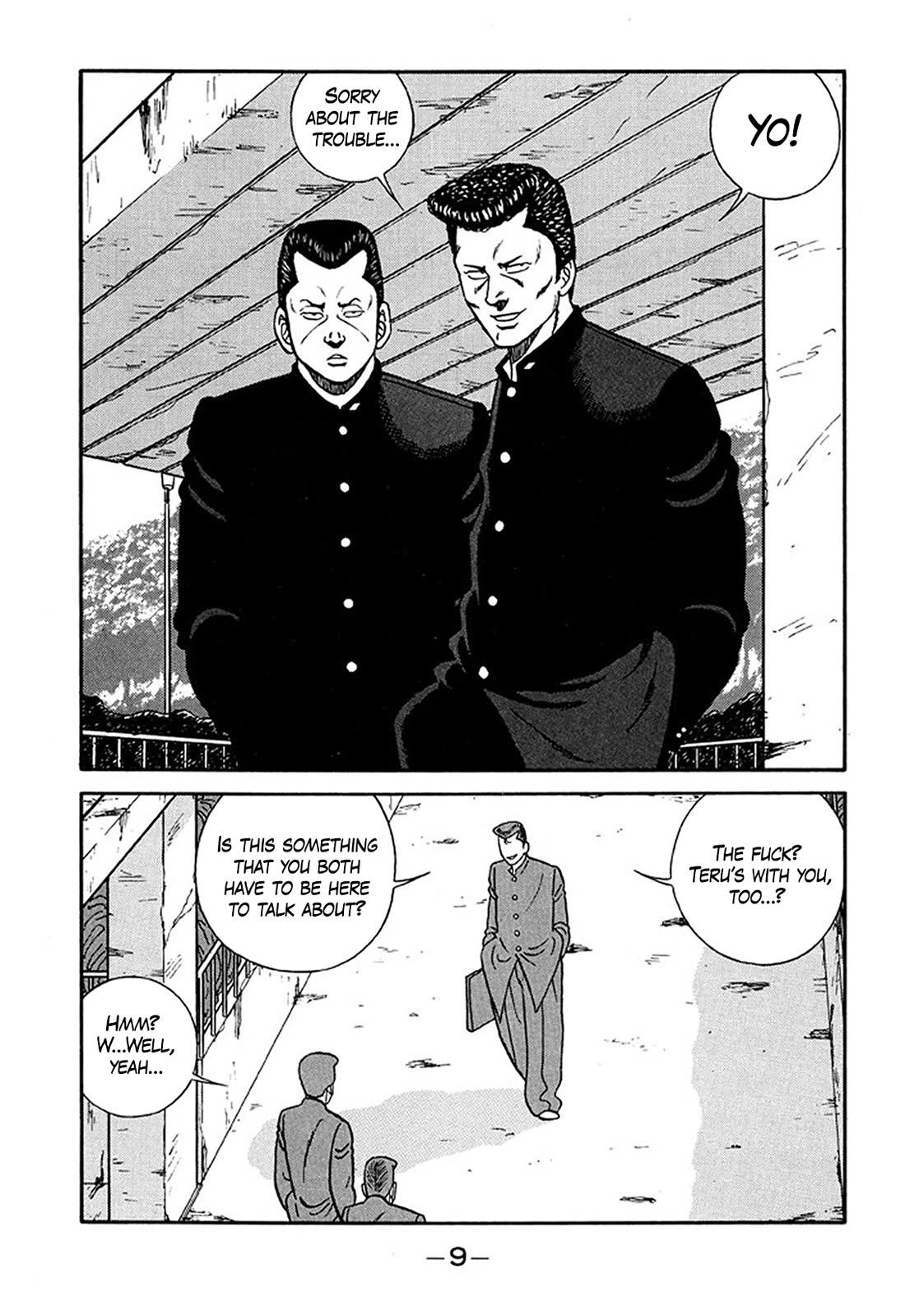 Be-Bop-Highschool Chapter 206 page 8 - Chapter 206: The Delinquent Youth Romance Counsellor's Office