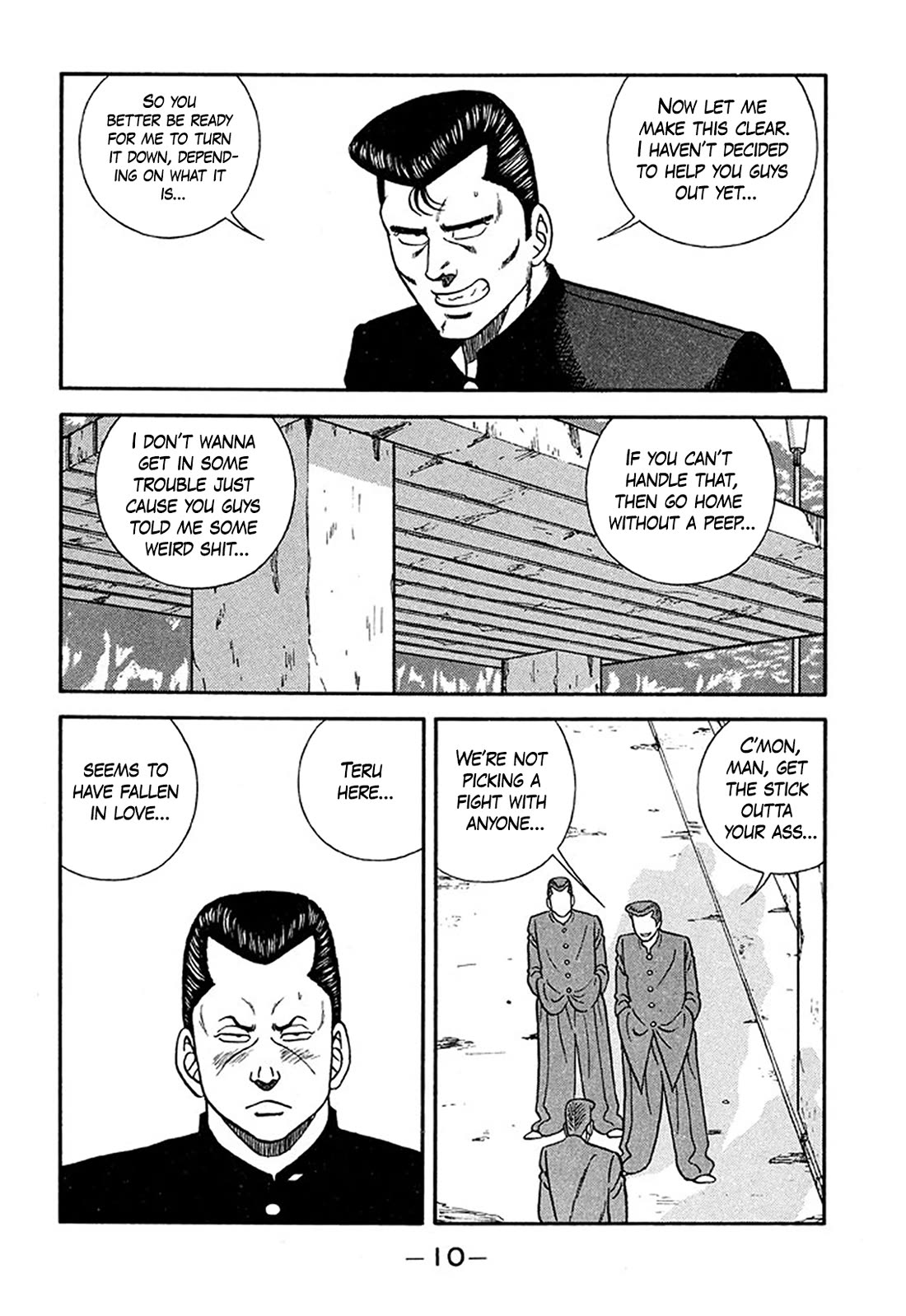 Be-Bop-Highschool Chapter 206 page 9 - Chapter 206: The Delinquent Youth Romance Counsellor's Office