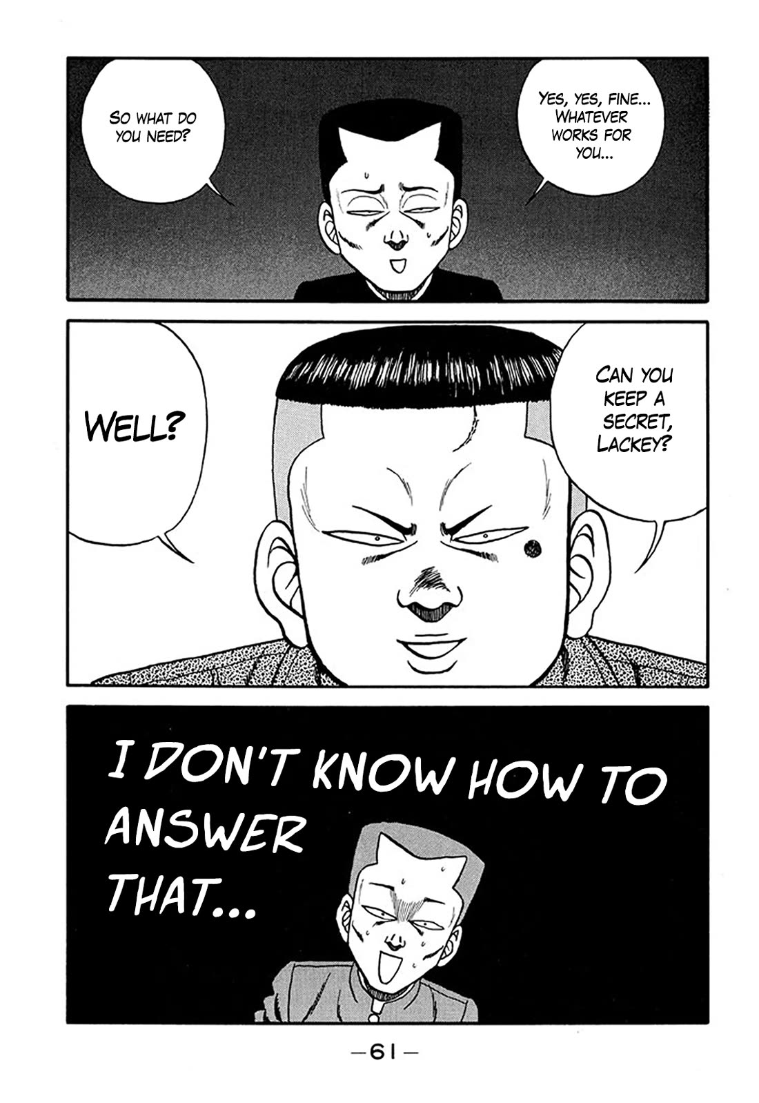 Be-Bop-Highschool Chapter 207 page 15 - Chapter 207: The Blockhead's Visit to Kumbhira's Temple