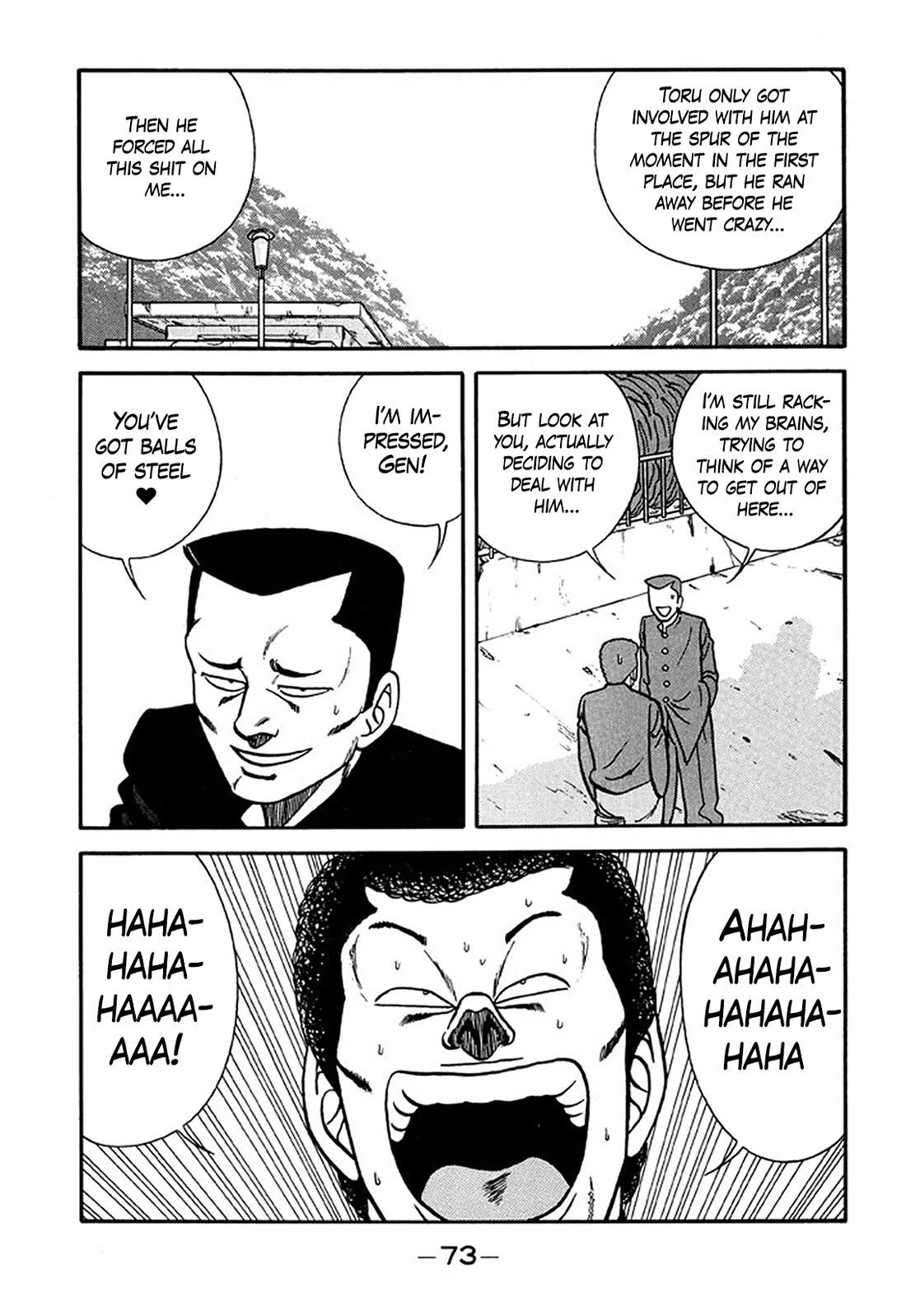 Be-Bop-Highschool Chapter 207 page 27 - Chapter 207: The Blockhead's Visit to Kumbhira's Temple