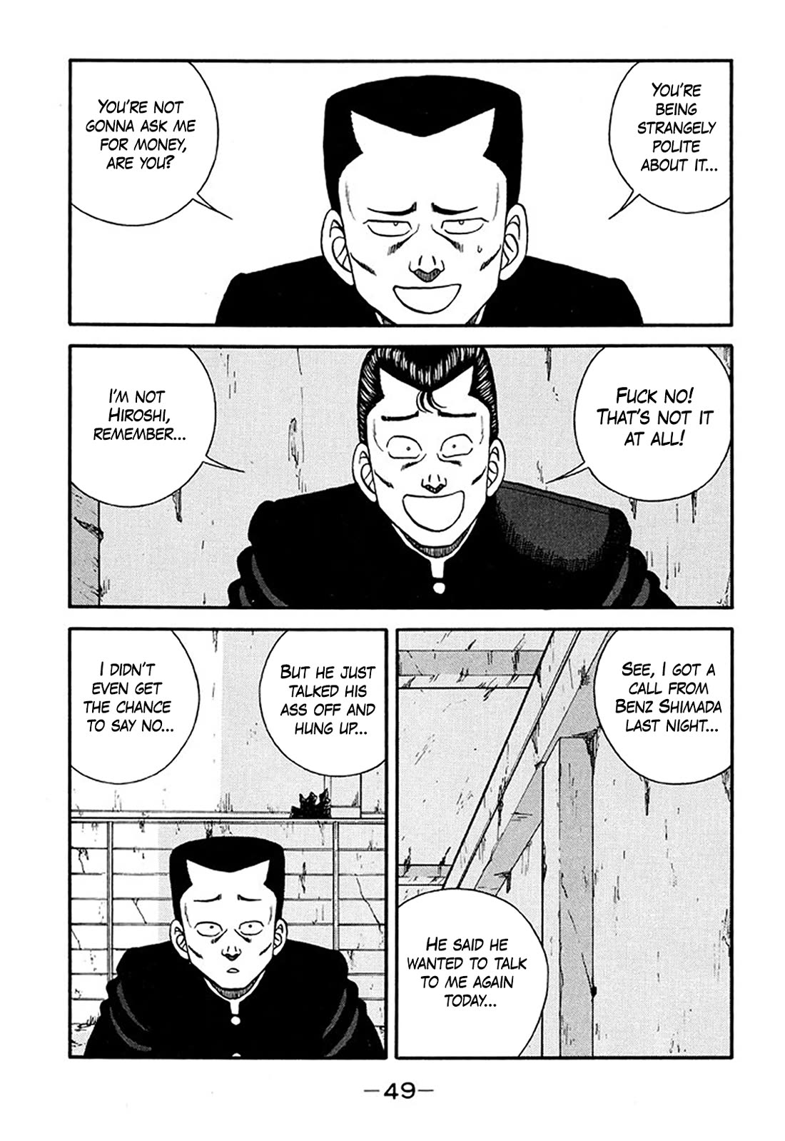 Be-Bop-Highschool Chapter 207 page 3 - Chapter 207: The Blockhead's Visit to Kumbhira's Temple